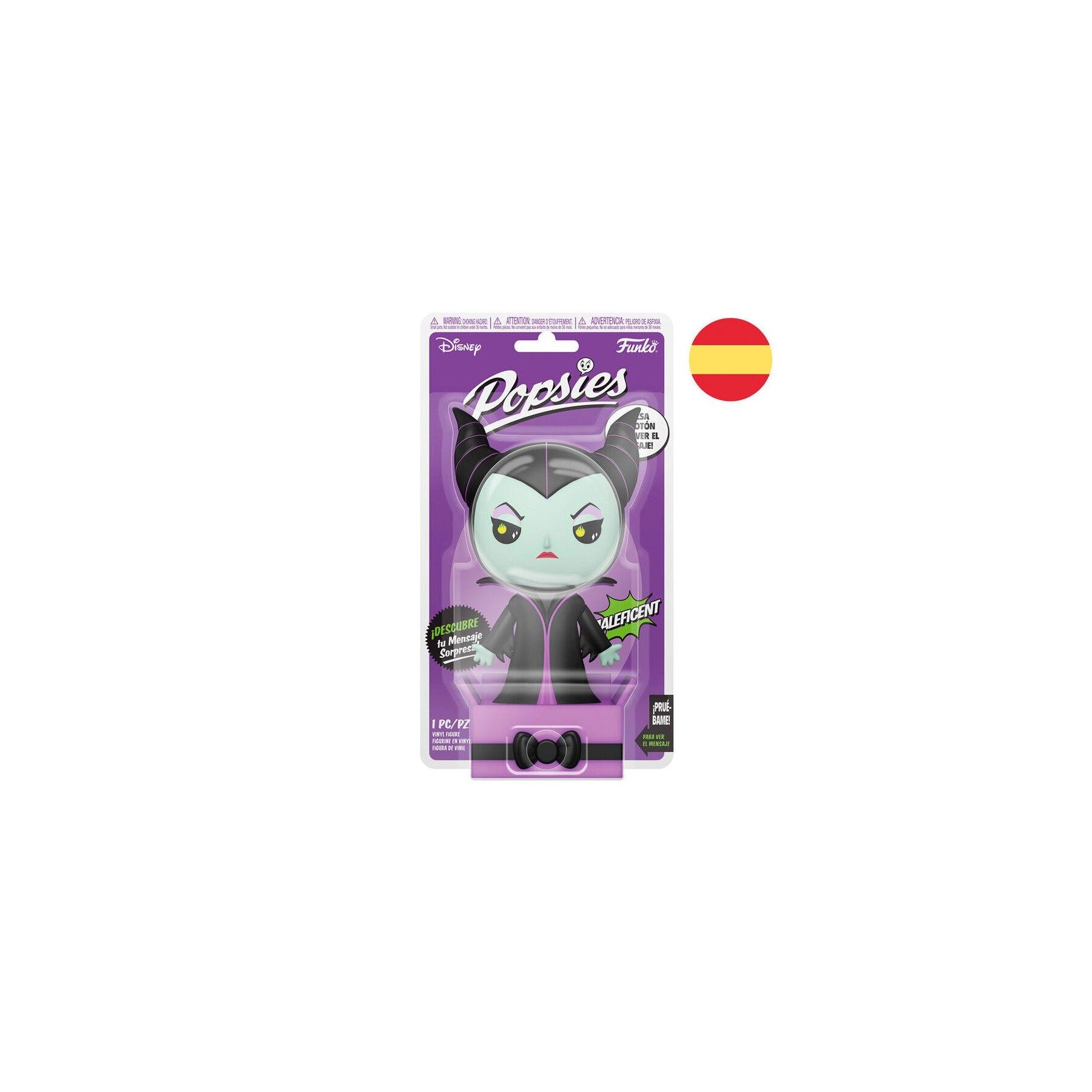 Figura Popsies Disney Villanas Malefica Español