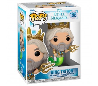 Figura Pop Disney La Sirenita King Triton