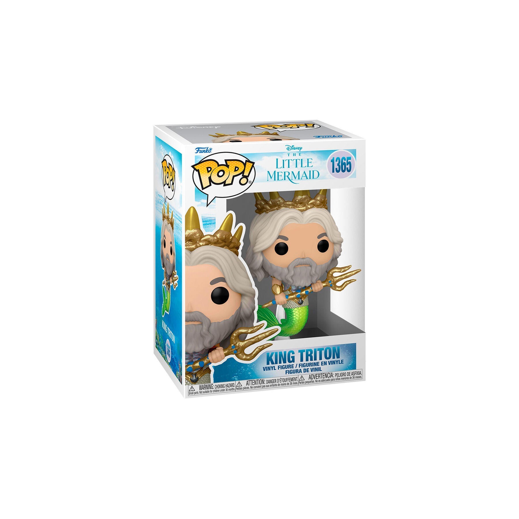 Figura Pop Disney La Sirenita King Triton