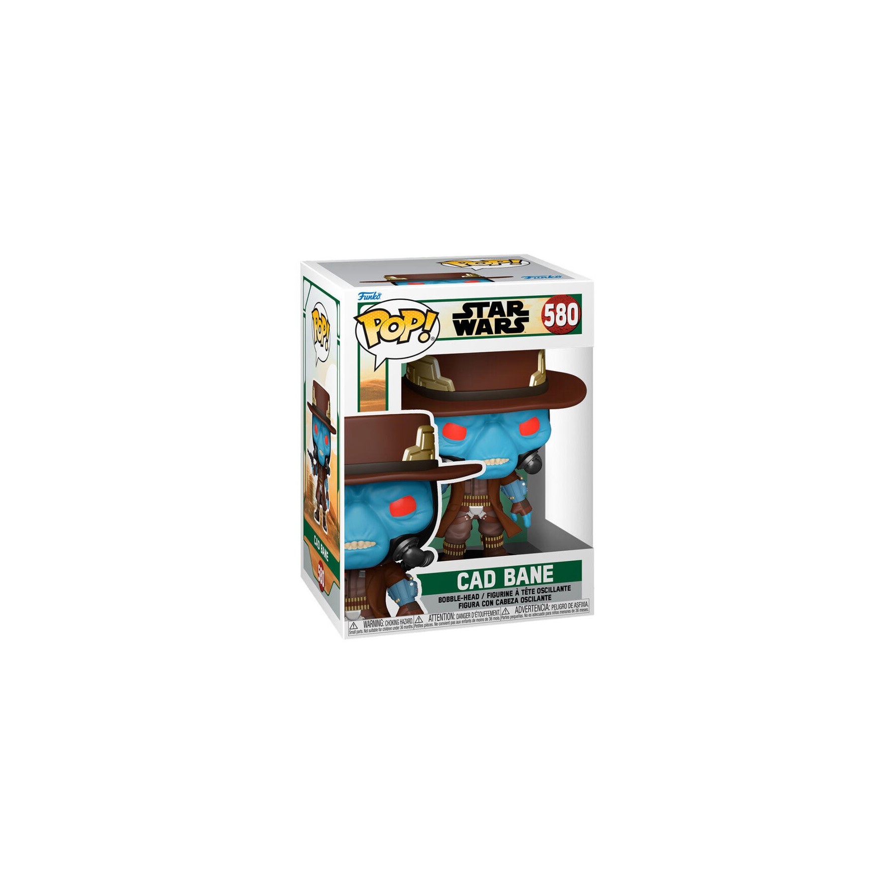 Figura Funko Pop Star Wars Book Of Boba Fett Cad Bane