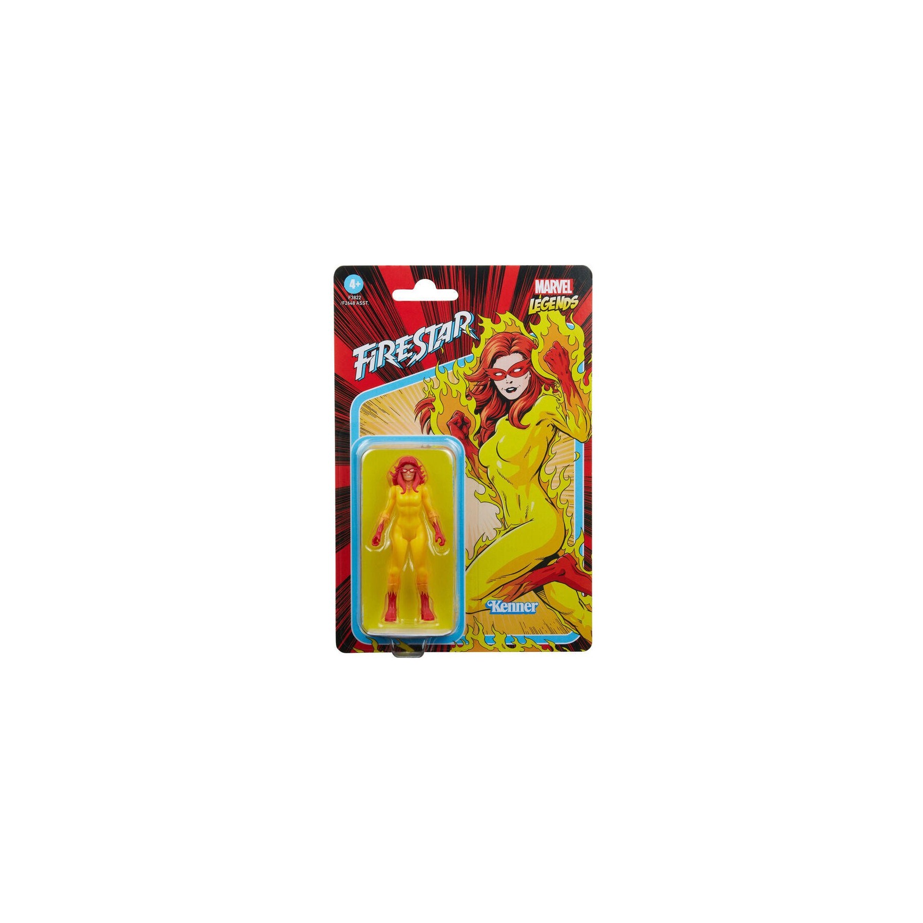 Figura Hasbro Firestar 9.5 Cm Marvel Legends Retro F38225X0