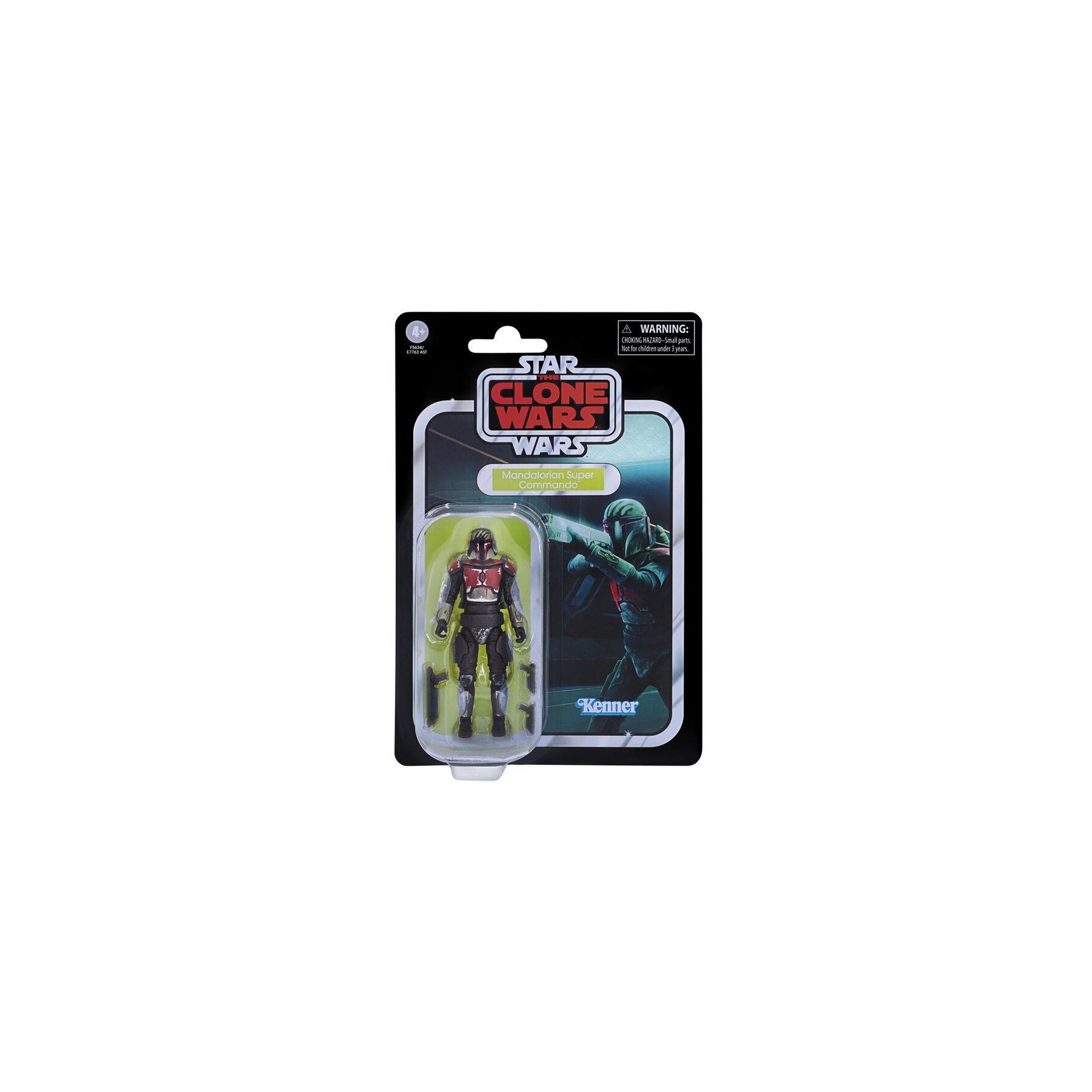 Figura Hasbro Star Wars Clone Wars Mandalorian Supercommando
