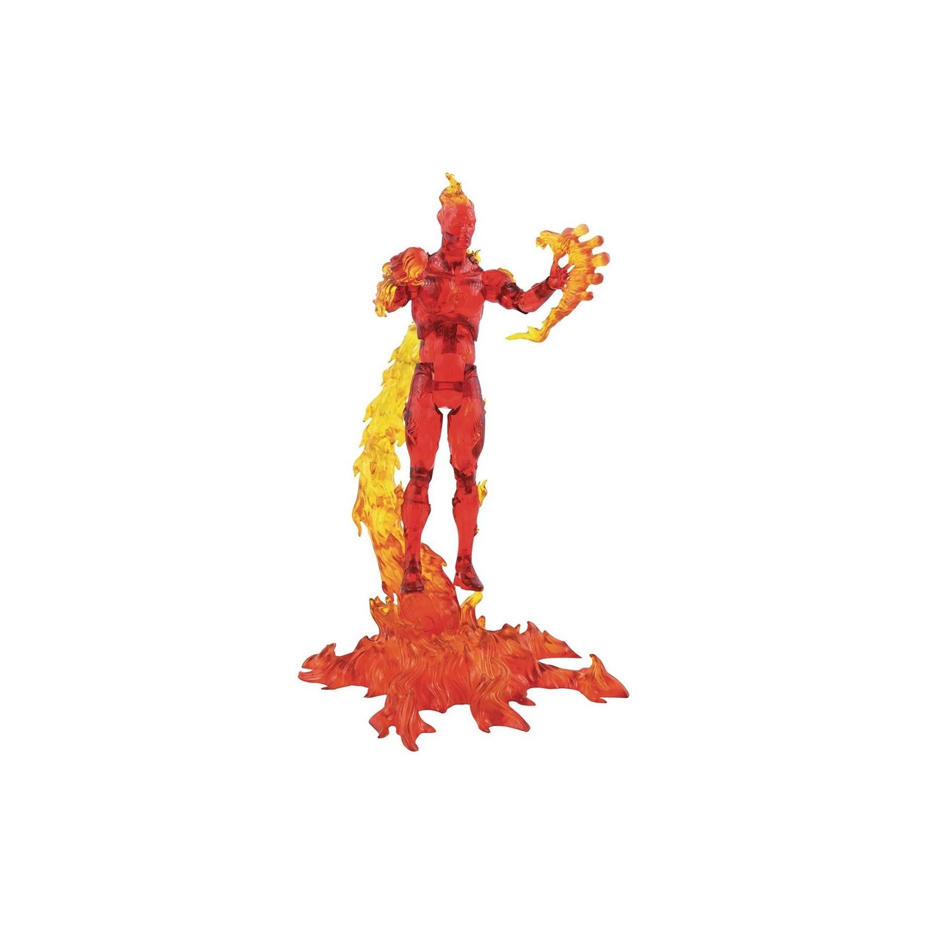 Figura Diamond Select Toys Marvel Los 4 Fantasticos Antorcha