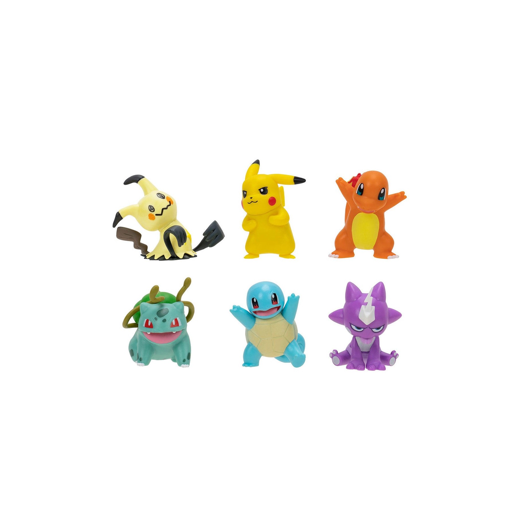 Figuras Pokemon Multipack 6