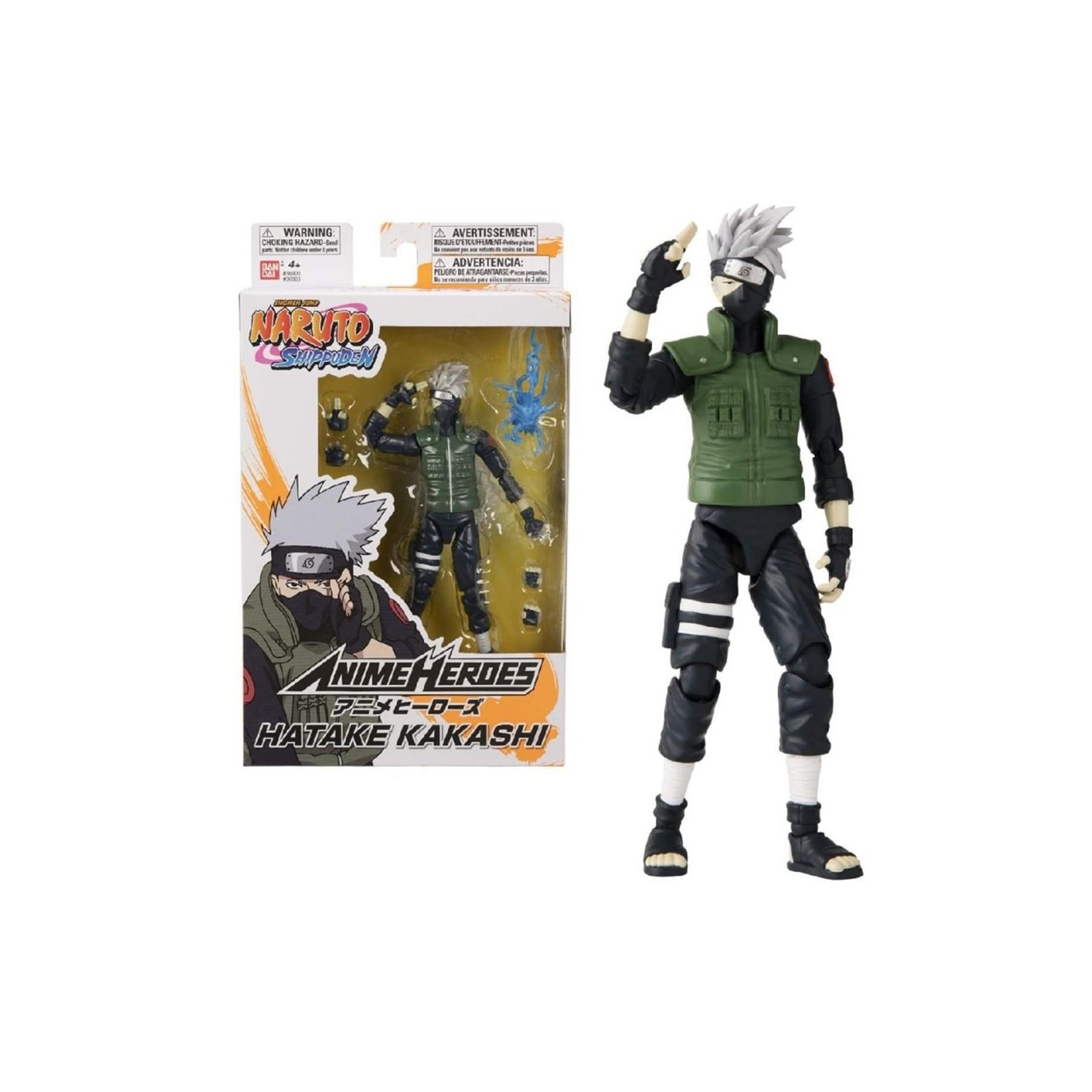 Figura Bandai Anime Heroes Naruto Hatake Kakashi