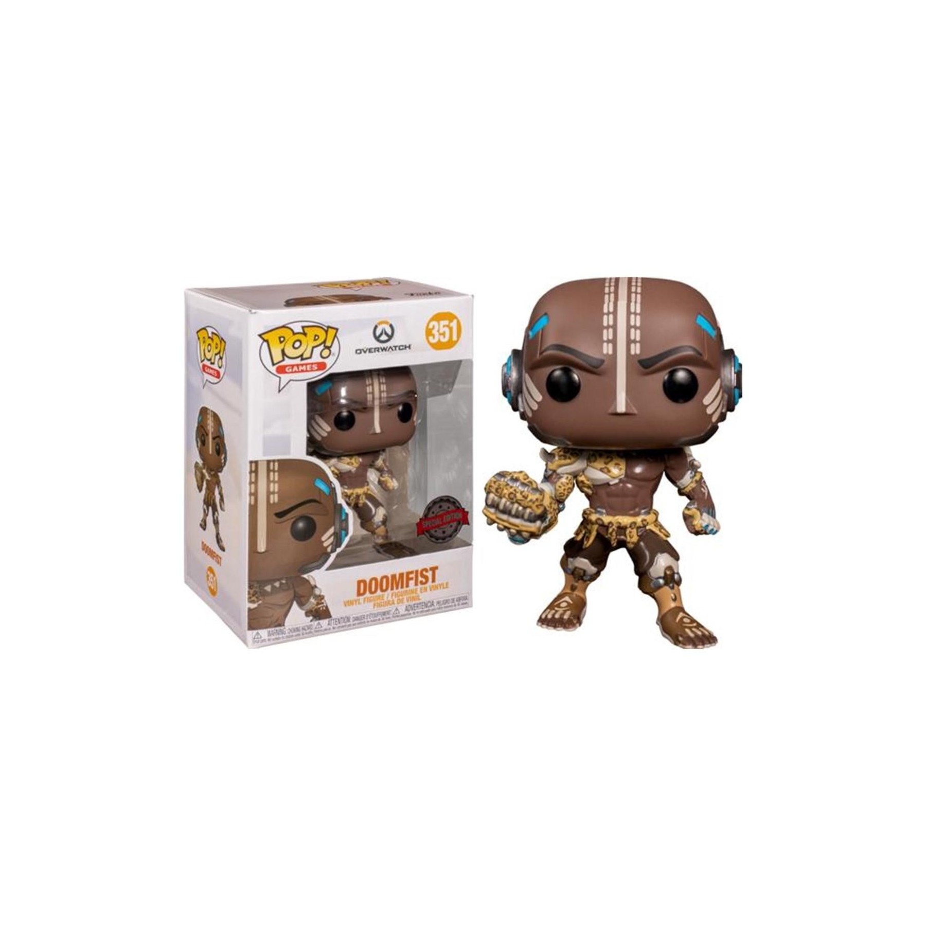 Funko Pop Overwatch Leopard Doomfist Exclusivo 44773