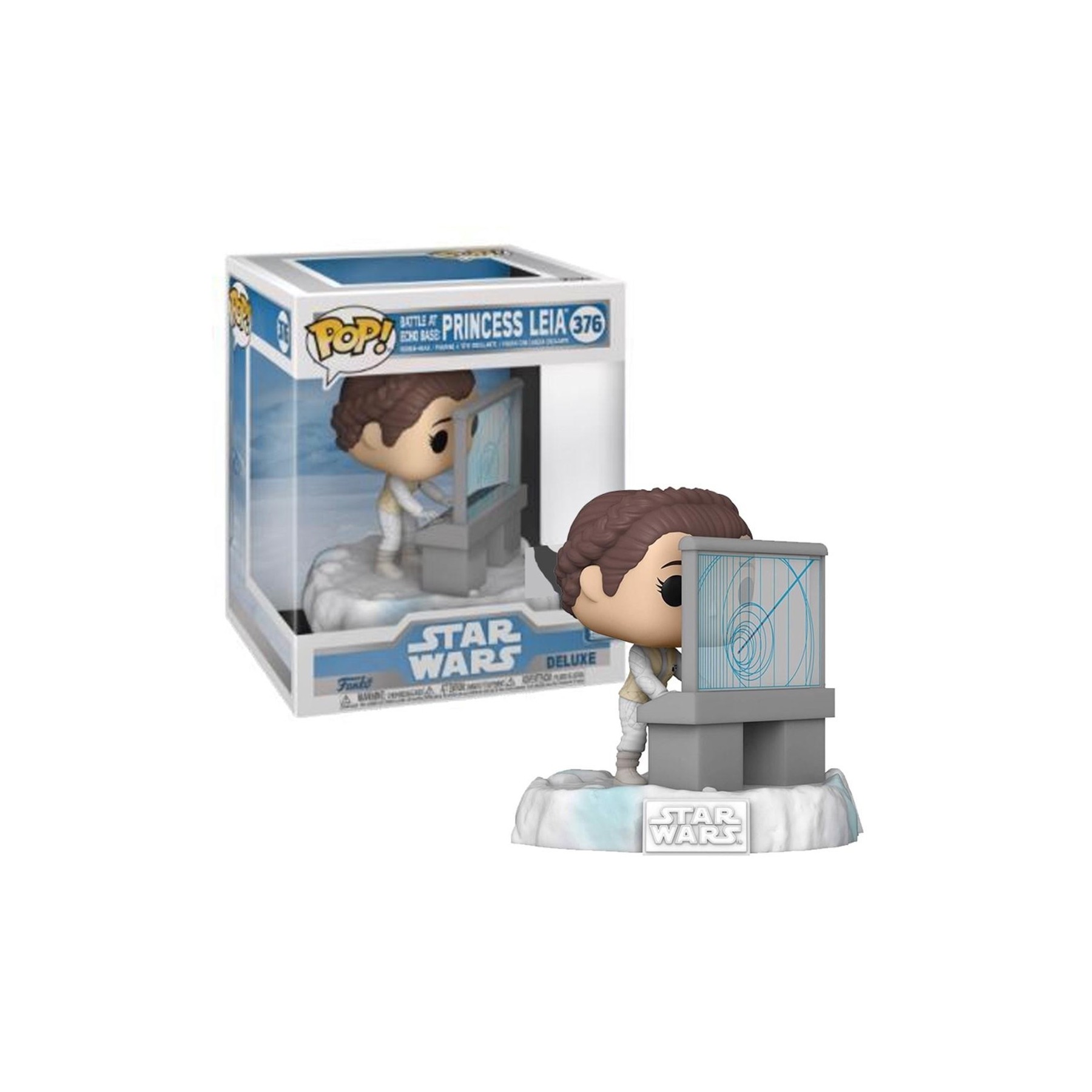 Funko Pop Deluxe Star Wars Princesa Leia En La Batalla De La