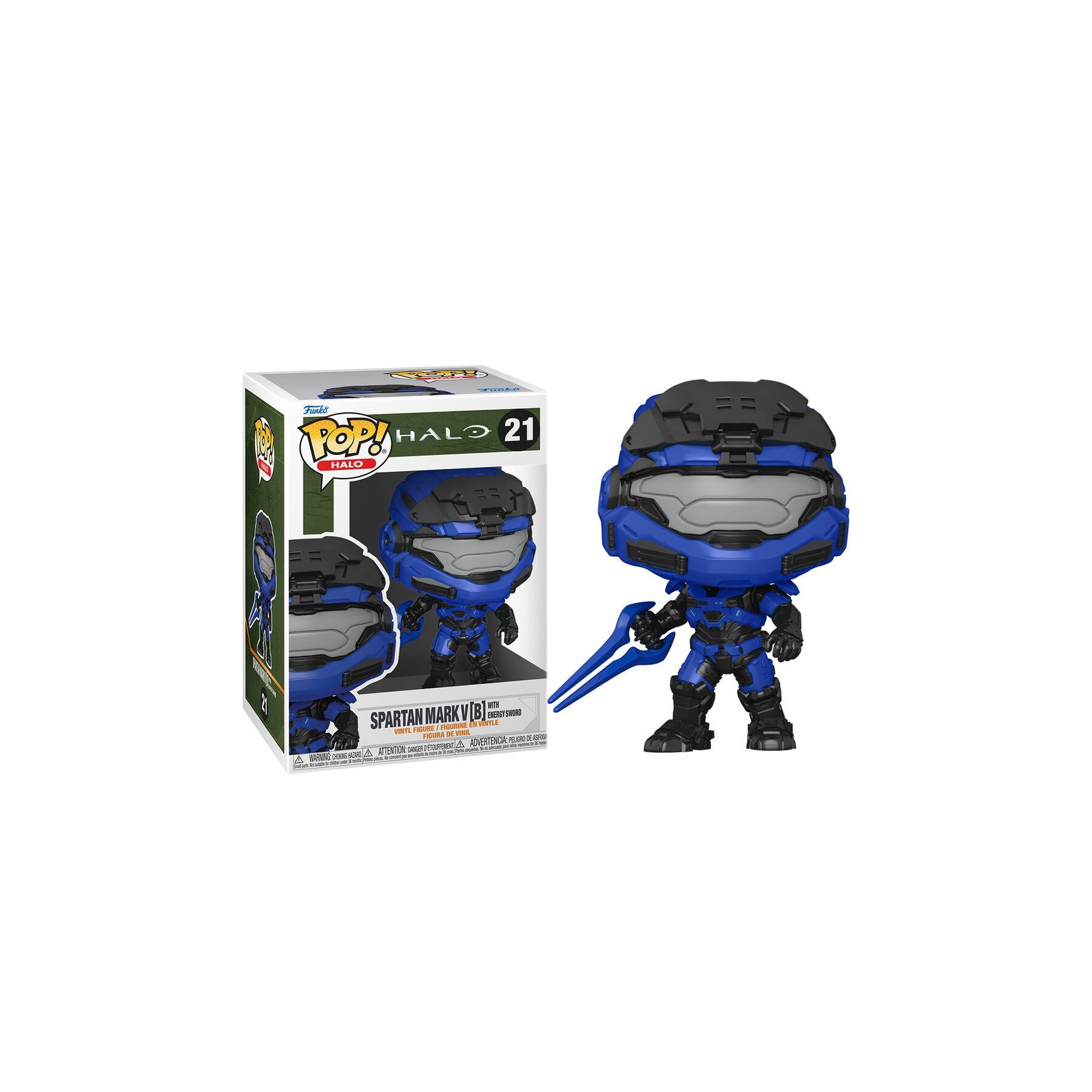 Funko Pop Videojuegos Halo Infinite Mark V [B] Con Espada Az