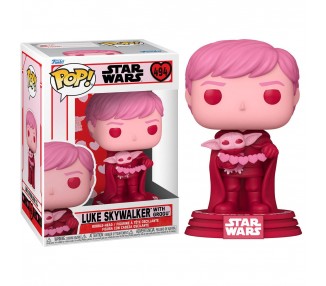 Funko Pop Star Wars The Mandalorian San Valentín Luke Skywal