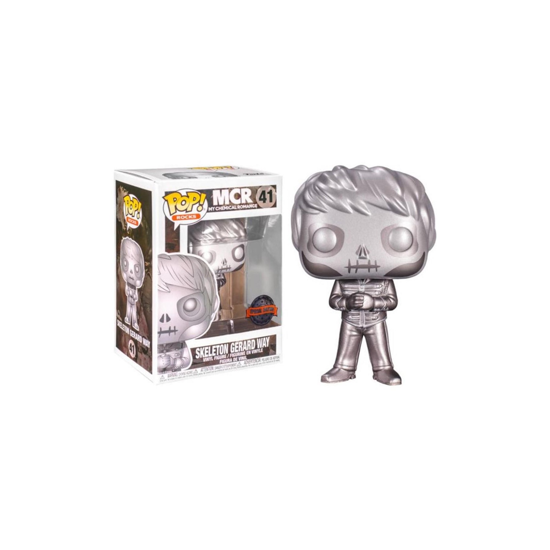 Funko Pop Estrellas Del Rock My Chemical Romance Skeleton Ge