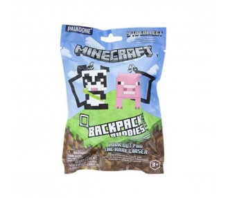 Figura Con Colgante Backpack Budies Paladone Minecraft T2