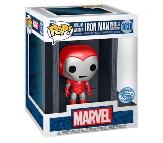 Figura Pop Deluxe Marvel Hall Of Armor Iron Man Model 8 Excl