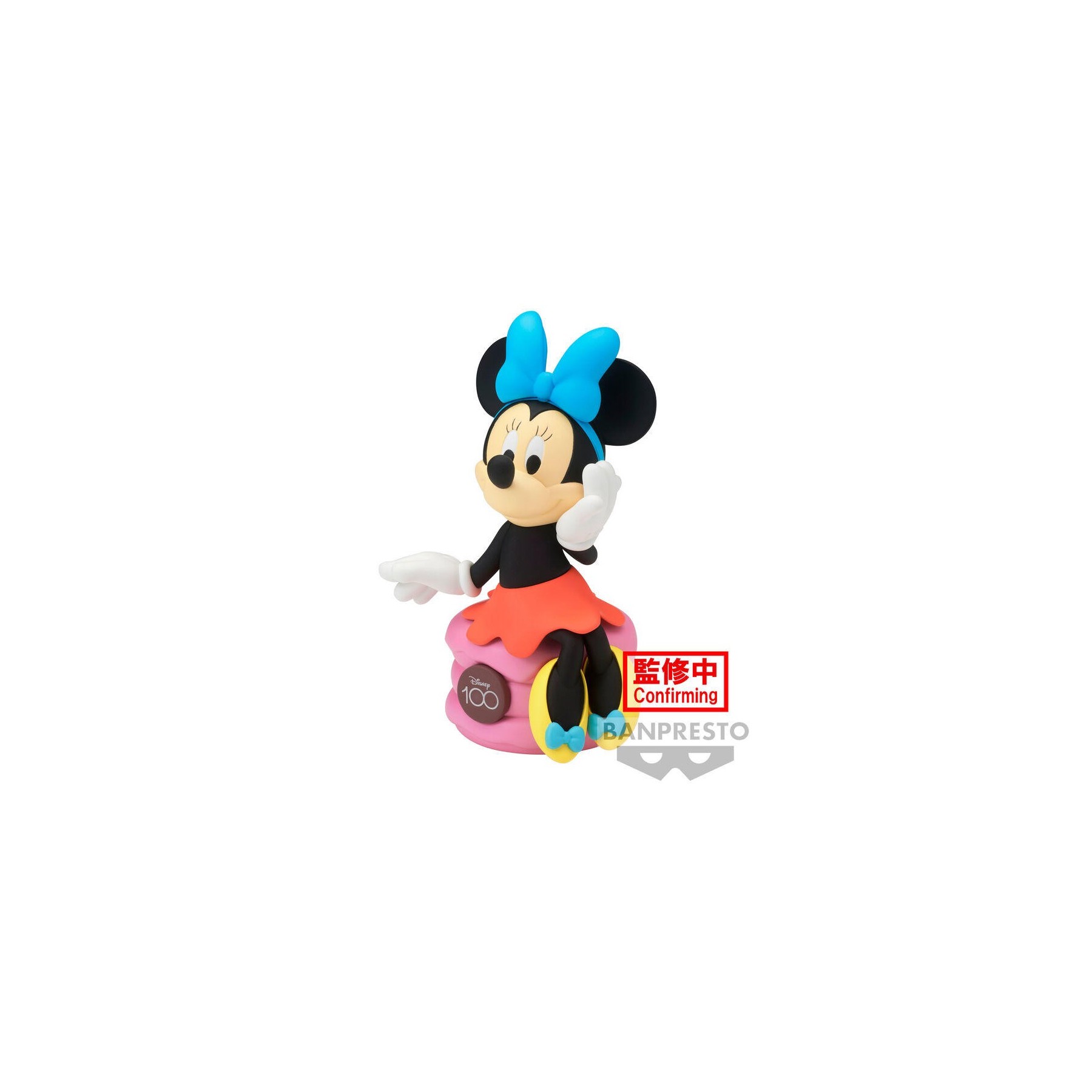Figura Minnie Mouse Sofubi 100Th Anniversary Disney Characte