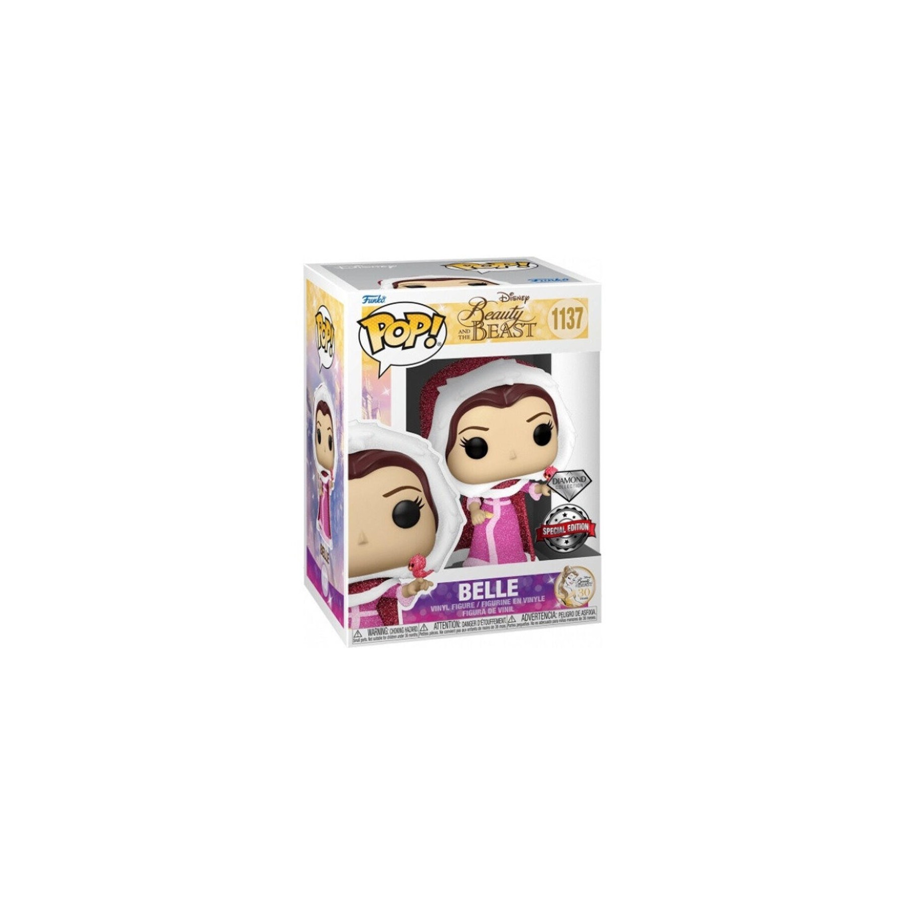 Figura Pop Disney La Bella Y La Bestia Belle Exclusive