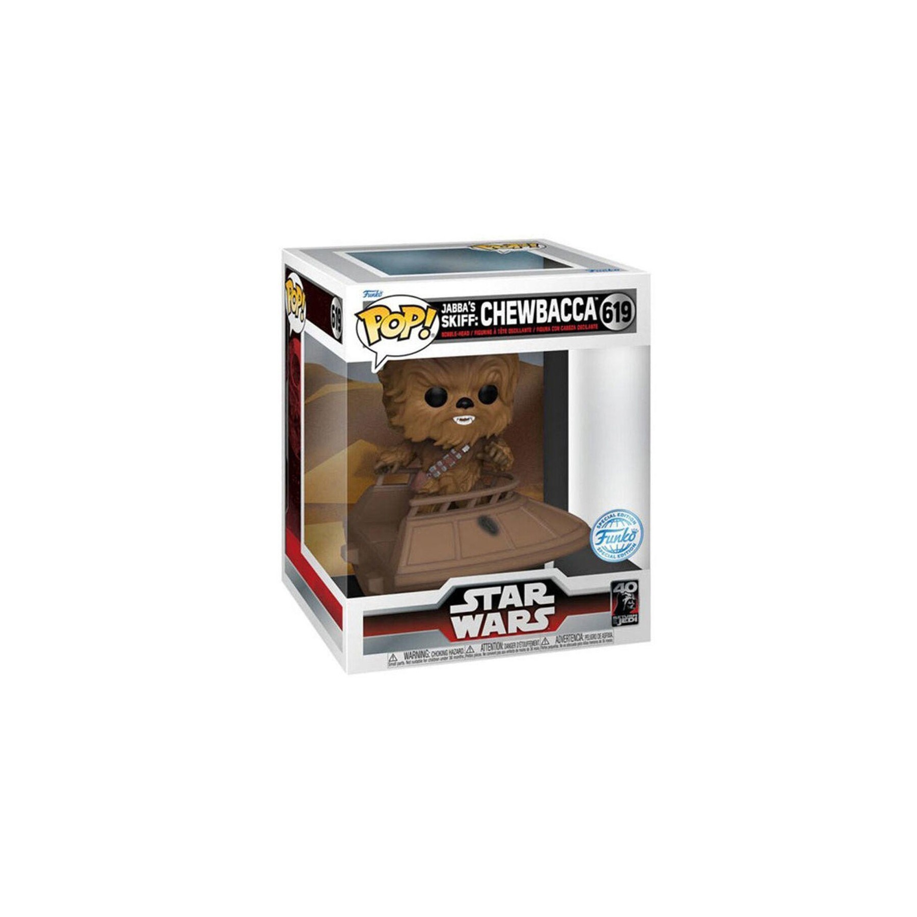 Figura Pop Deluxe Star Wars Chewbacca Exclusive