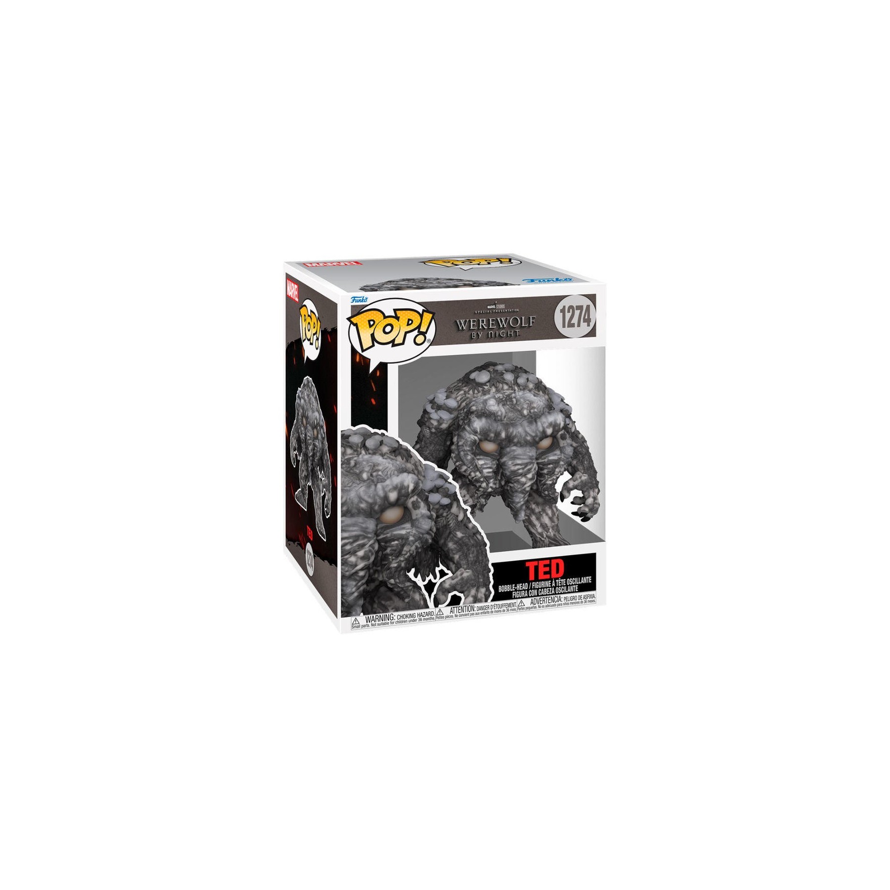 Figura Pop Marvel Werewolf By Night Ted