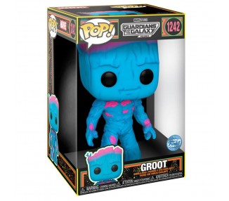 Figura Pop Marvel Guardians Of The Galaxy 3 Groot Black Ligh