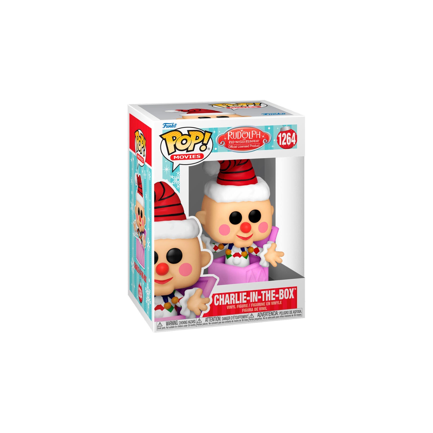 Figura Pop Rudolph The Red-Nosed Reindeer Charlie In The Box