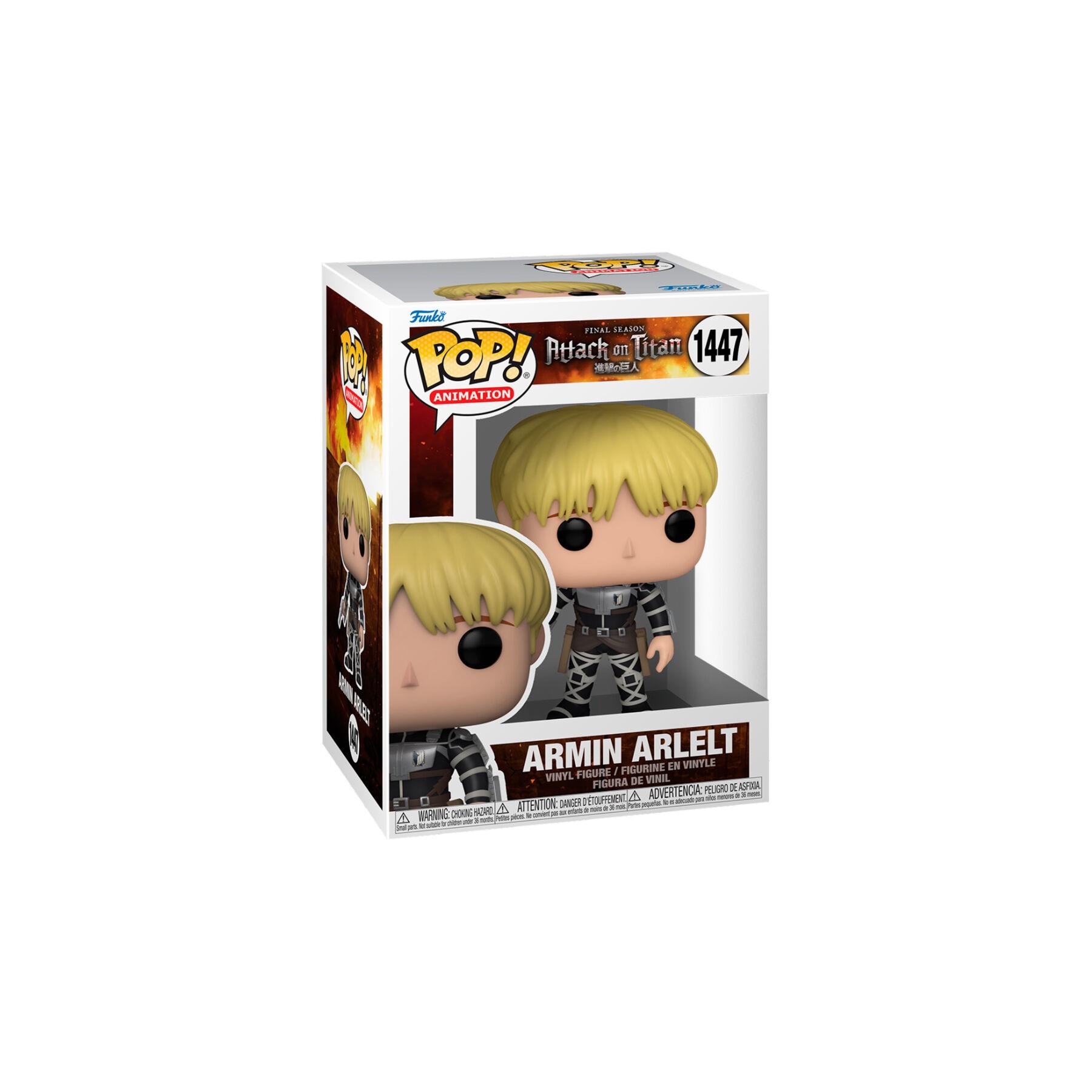 Figura Pop Attack On Titan Armin Arlelt