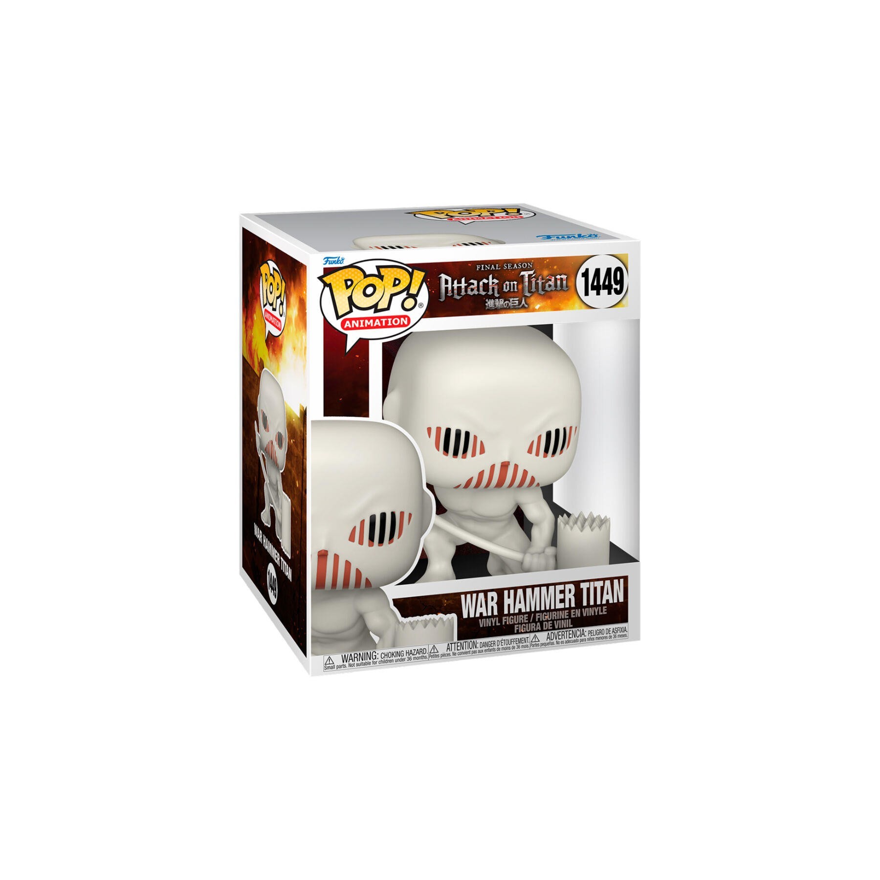 Figura Pop Super Attack On Titan War Hammer Titan