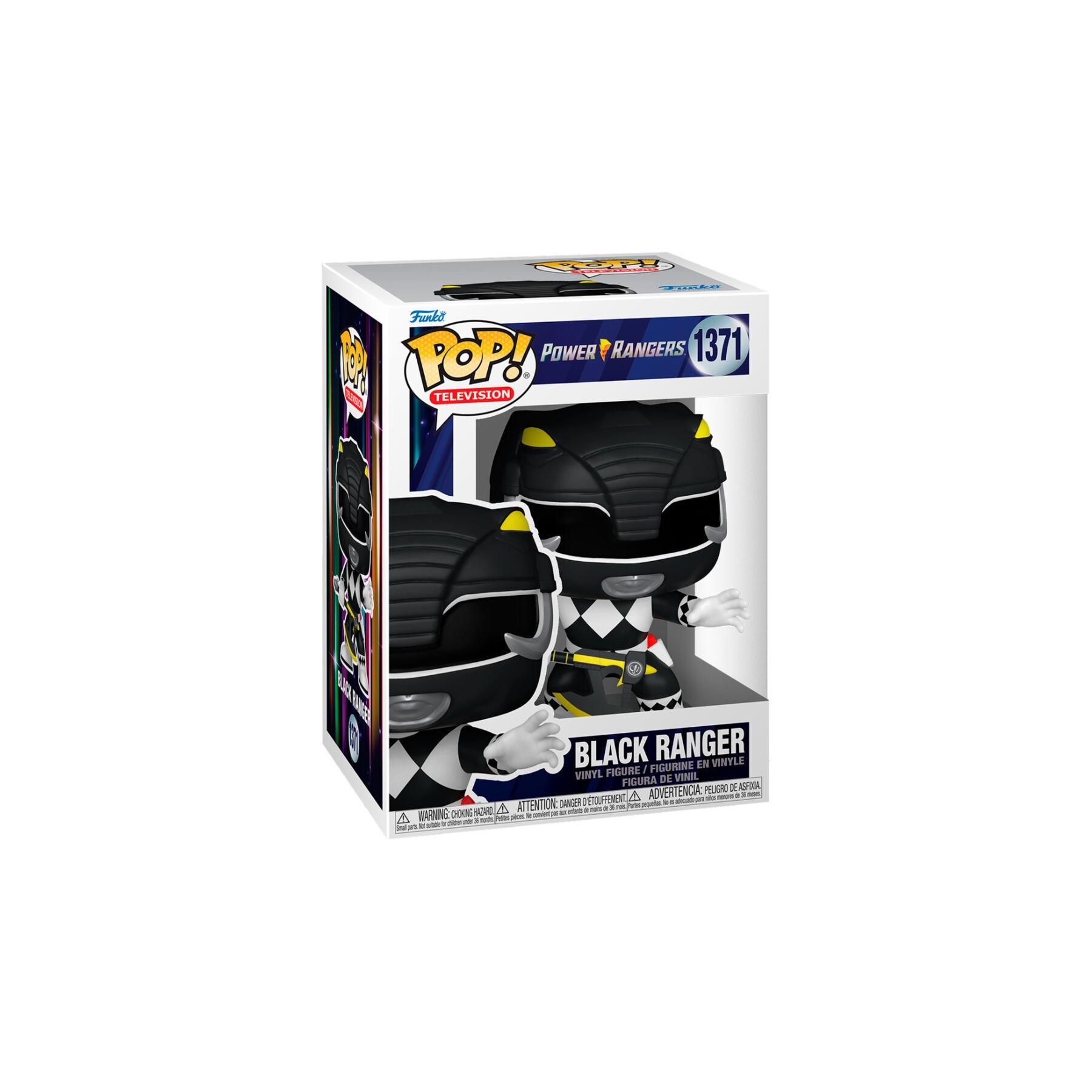 Figura Pop Power Rangers 30Th Anniversary Black Ranger