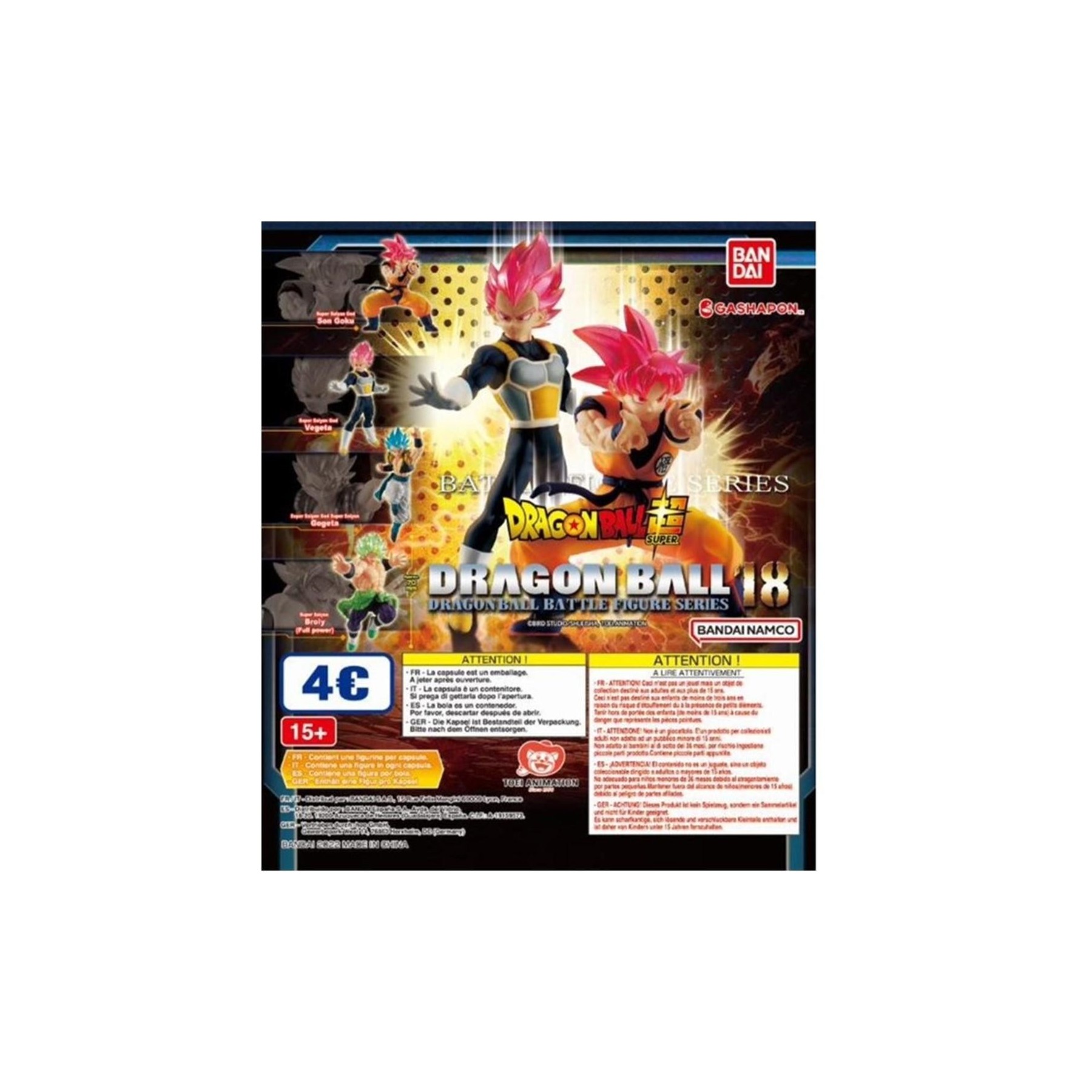 Set Gashapon Figuras Bandai Lote 30 Articulos Dragon Ball Su