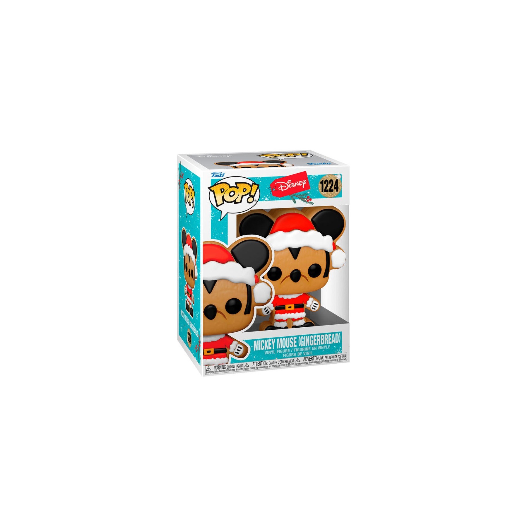 Figura Pop Disney Holiday Mickey Mouse Gingerbread