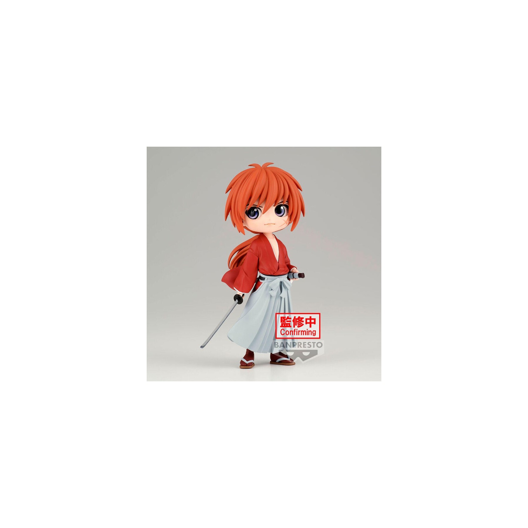 Figura Kenshin Himura Rurouni Kenshin Q Posket 14Cm
