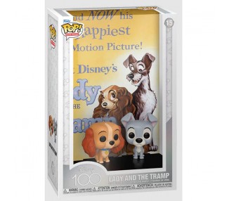 Figura Pop Poster Disney 100Th Anniversary Lady And The Tram