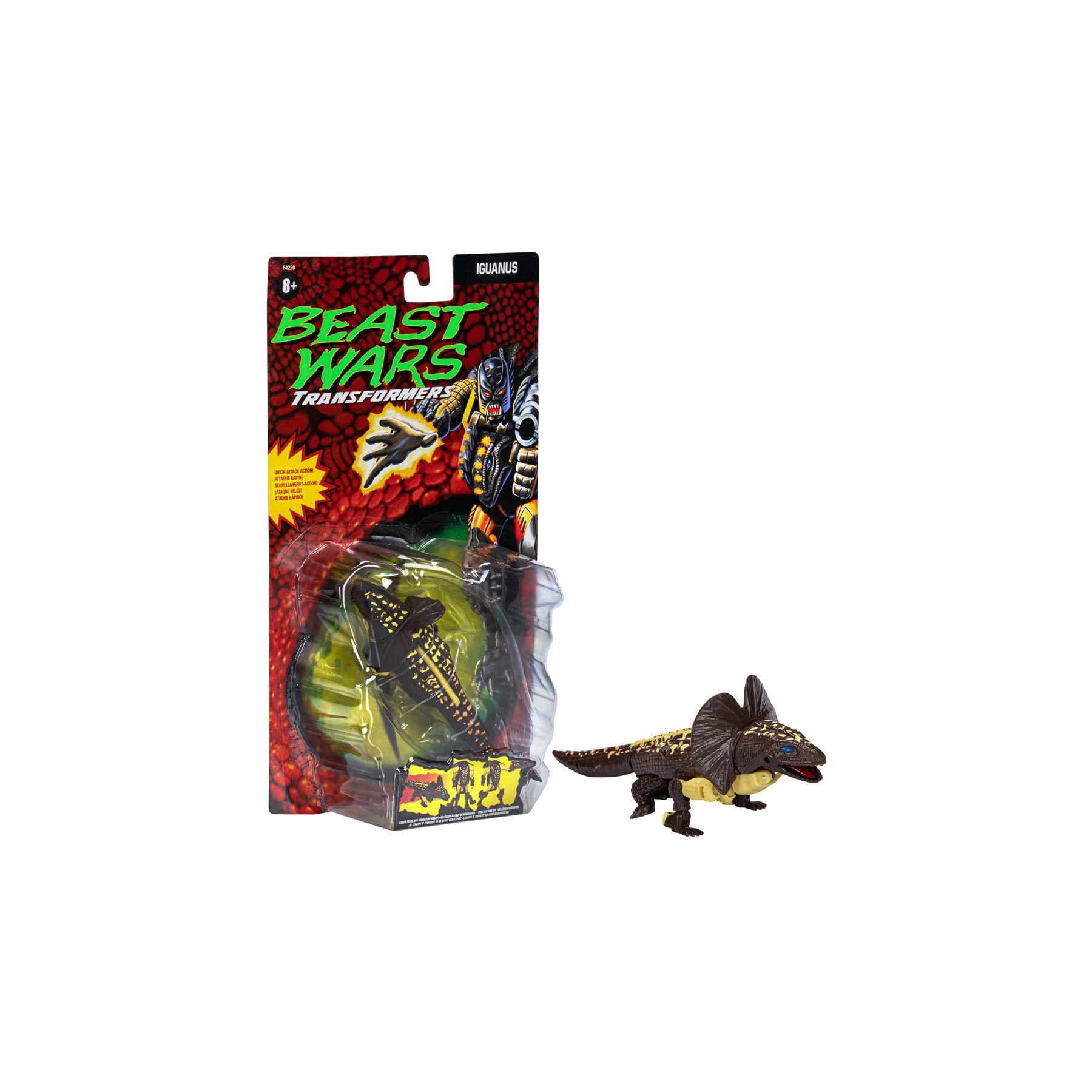 Figura Hasbro Transformers Gen Beast Wars Vintage Iguanas