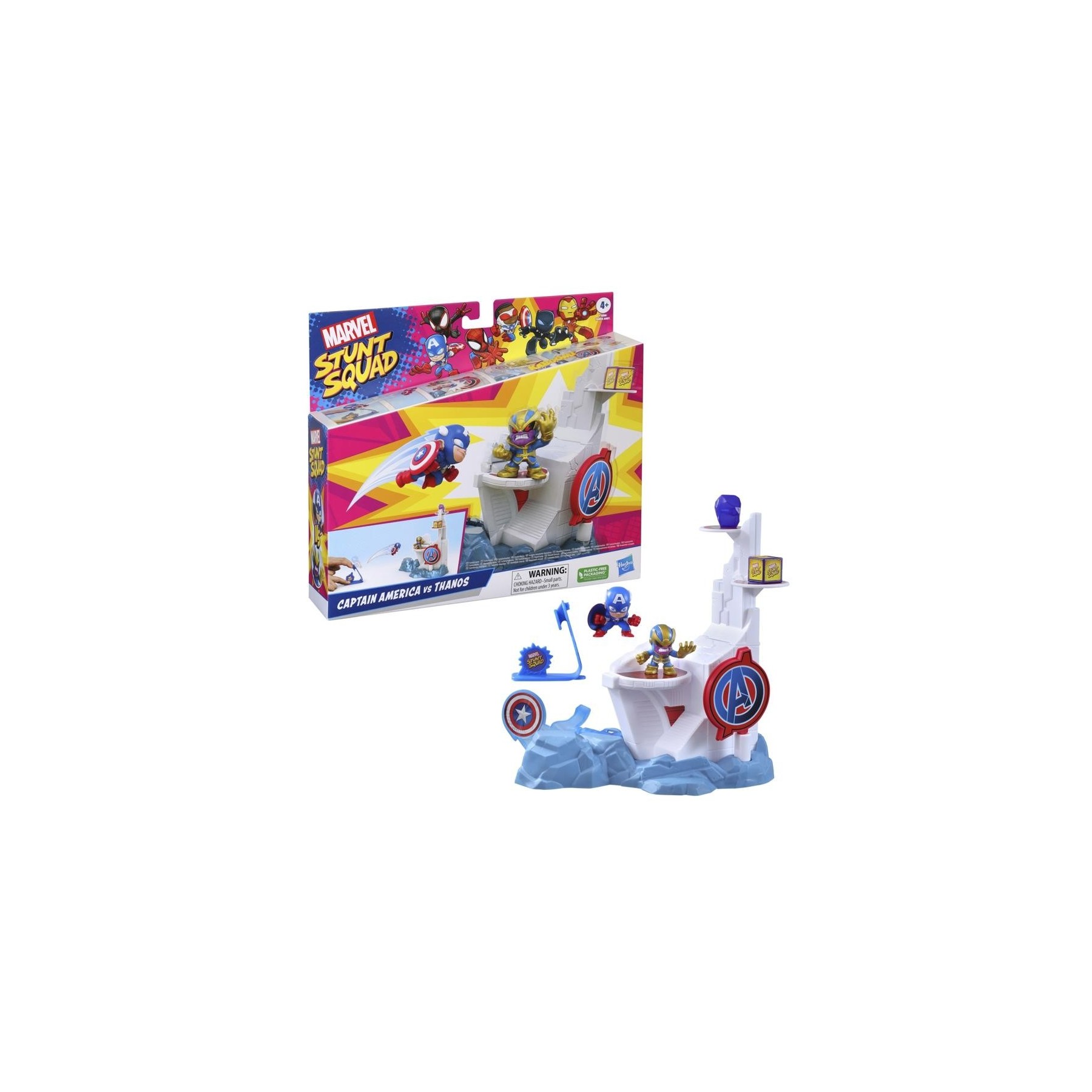 Set De Juego Hasbro Marvel Stunt Squad Tower Smash