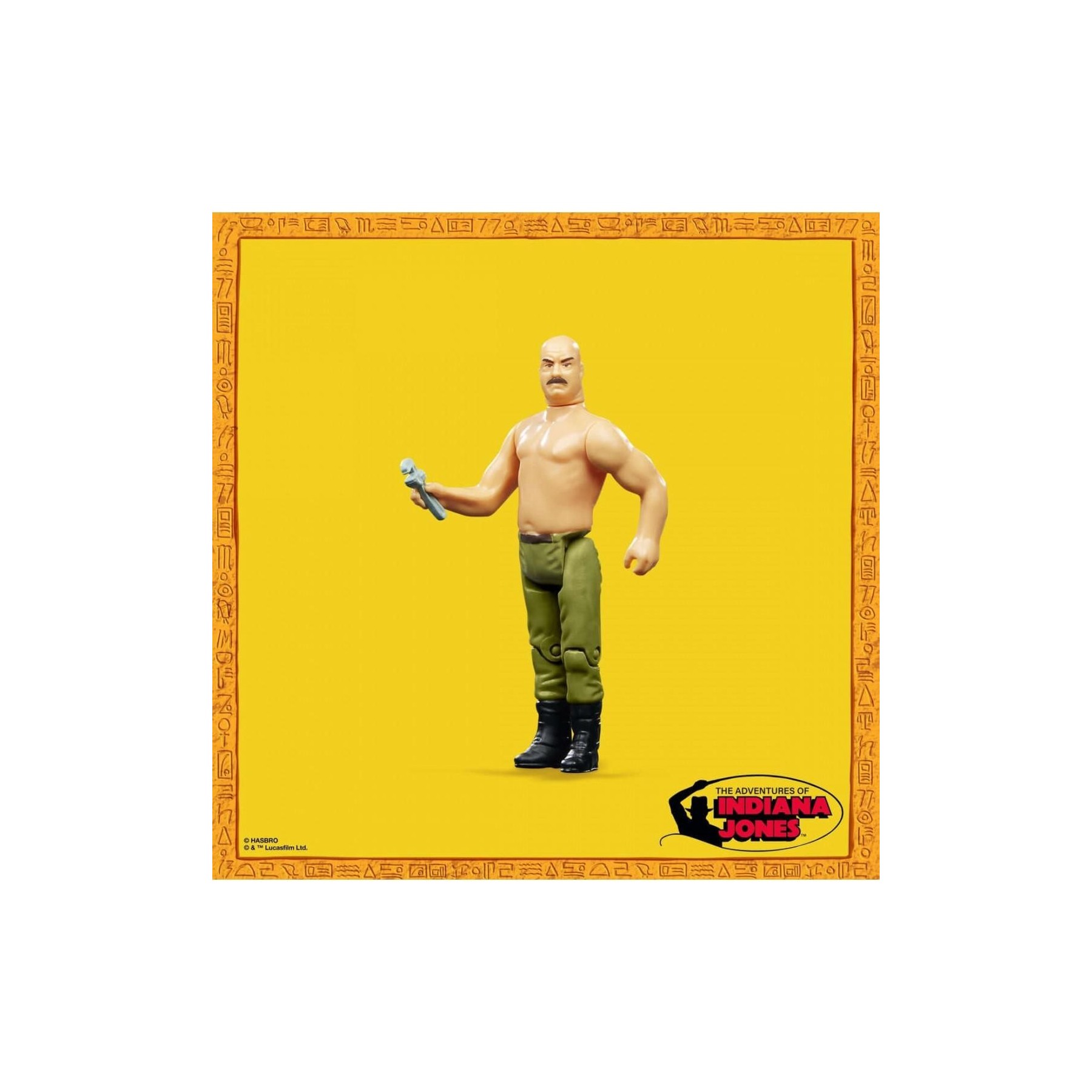 Figura Hasbro Indiana Jones Retro Collection Mecánico Alemán