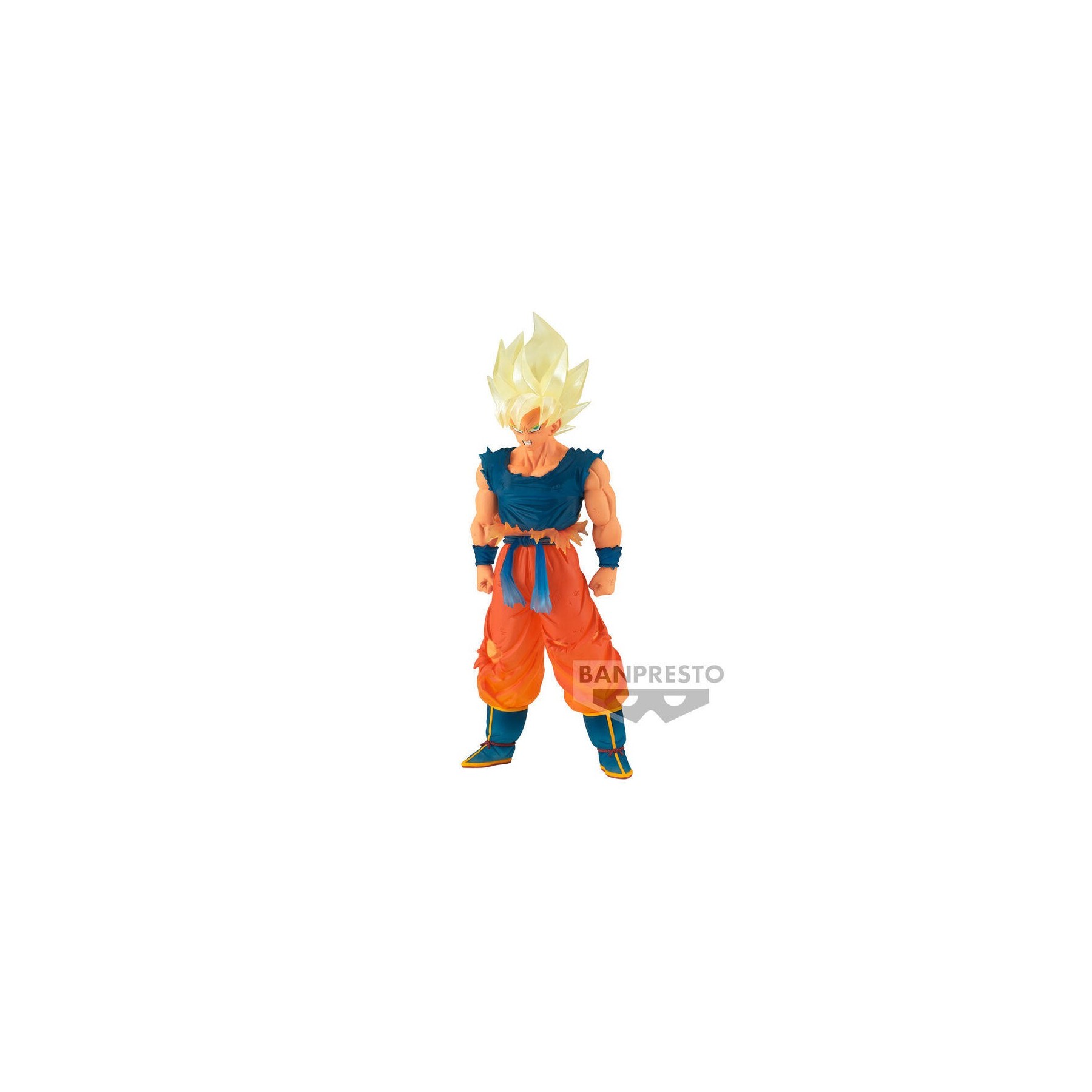 Figura Super Saiyan Son Goku Clearise Dragon Ball Z 17Cm