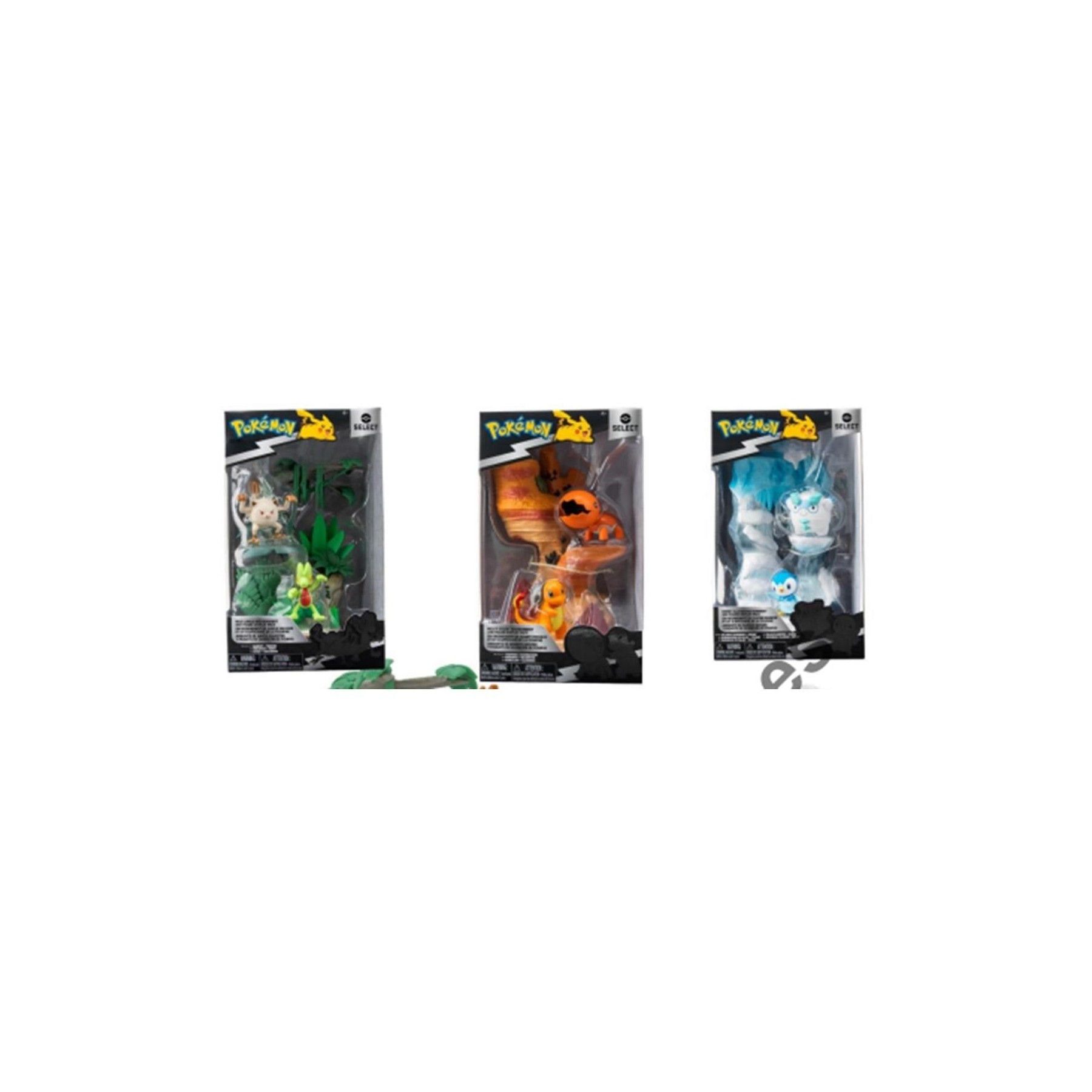 Pack Pokemon Mini Mundos + 2 Figuras Mundos Aleatorios