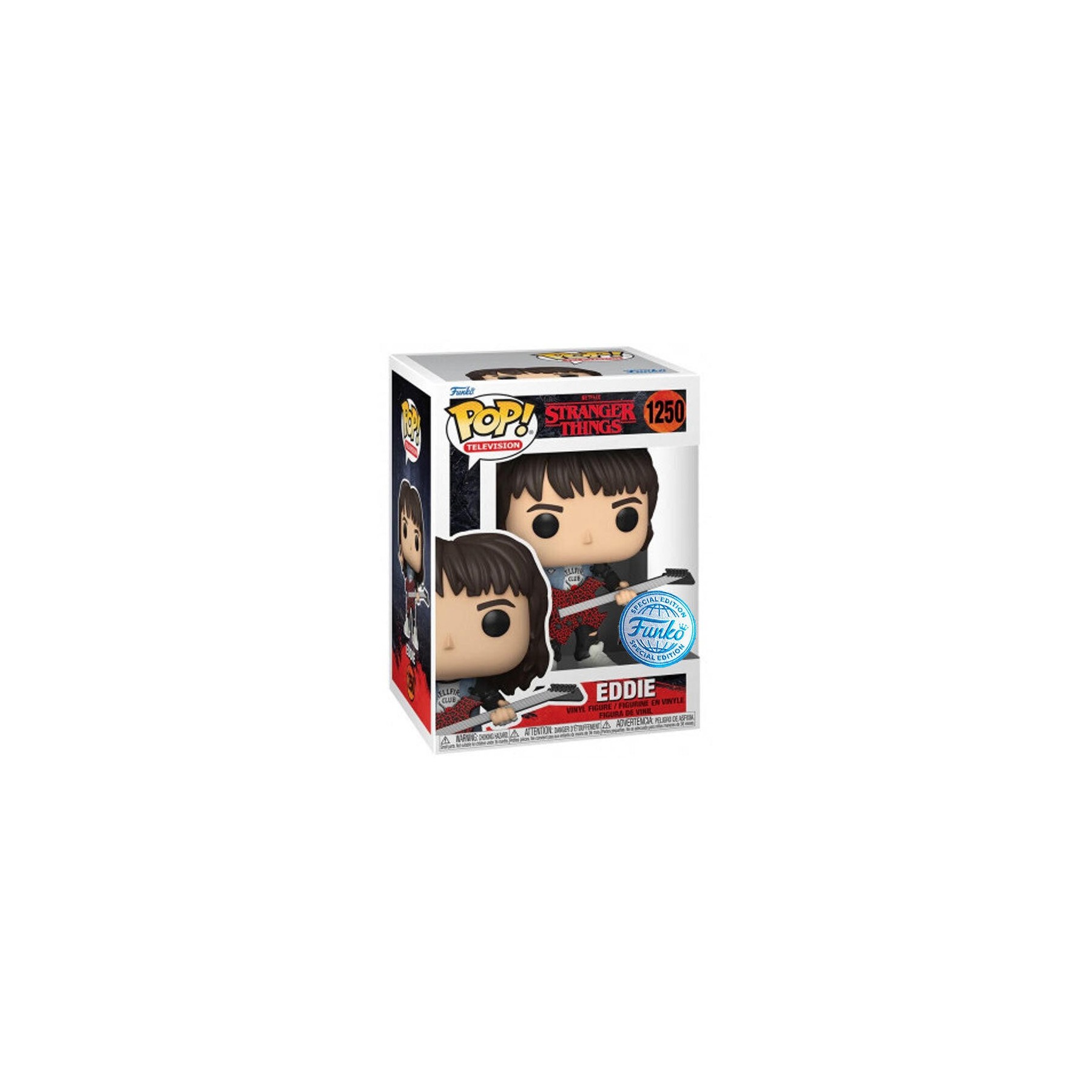 Figura Pop Stranger Things Eddie Exclusive