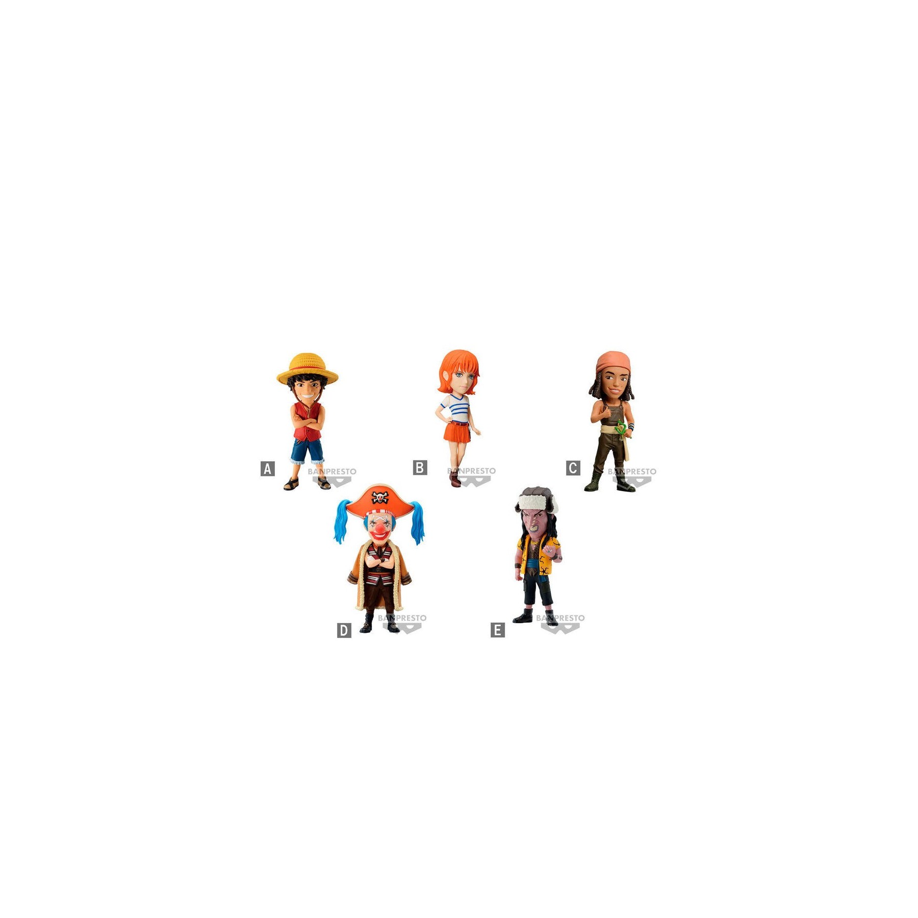 Figura World Collectable Netflix Vol.1 One Piece 7Cm 12 Unid