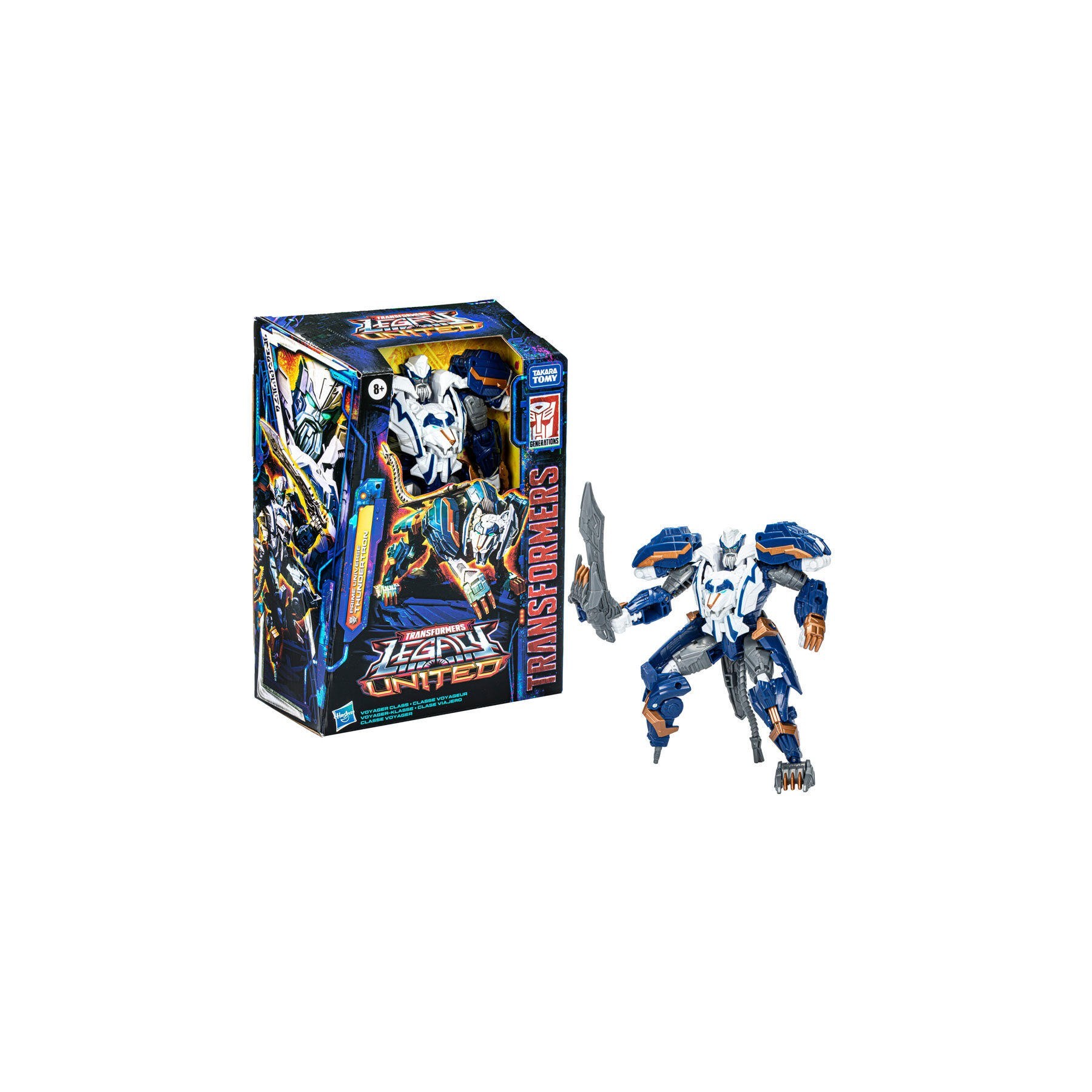 Figura Thundertron Prime Universe Voyager Class Legacy Unite