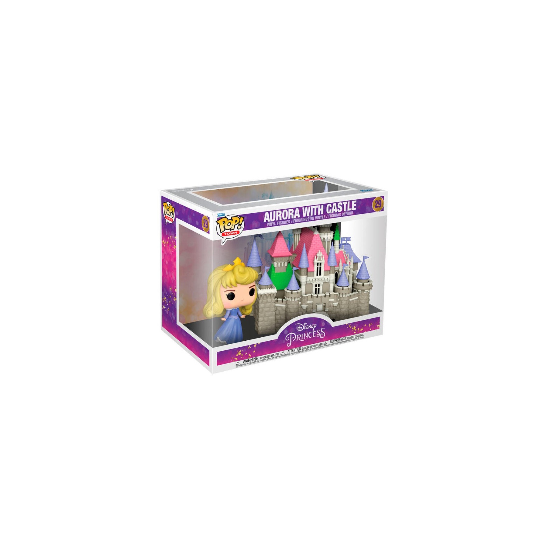 Figura Pop Town Disney Princesas Aurora With Castle