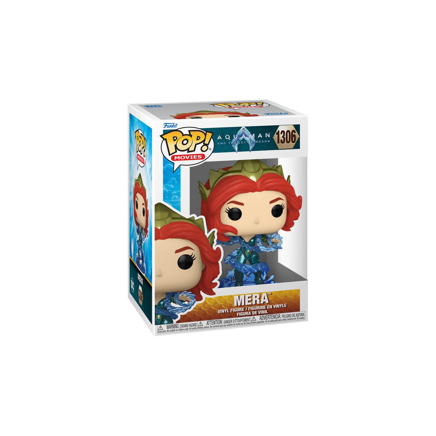 Figura Pop Dc Comics Aquaman Y El Reino Perdido Mera