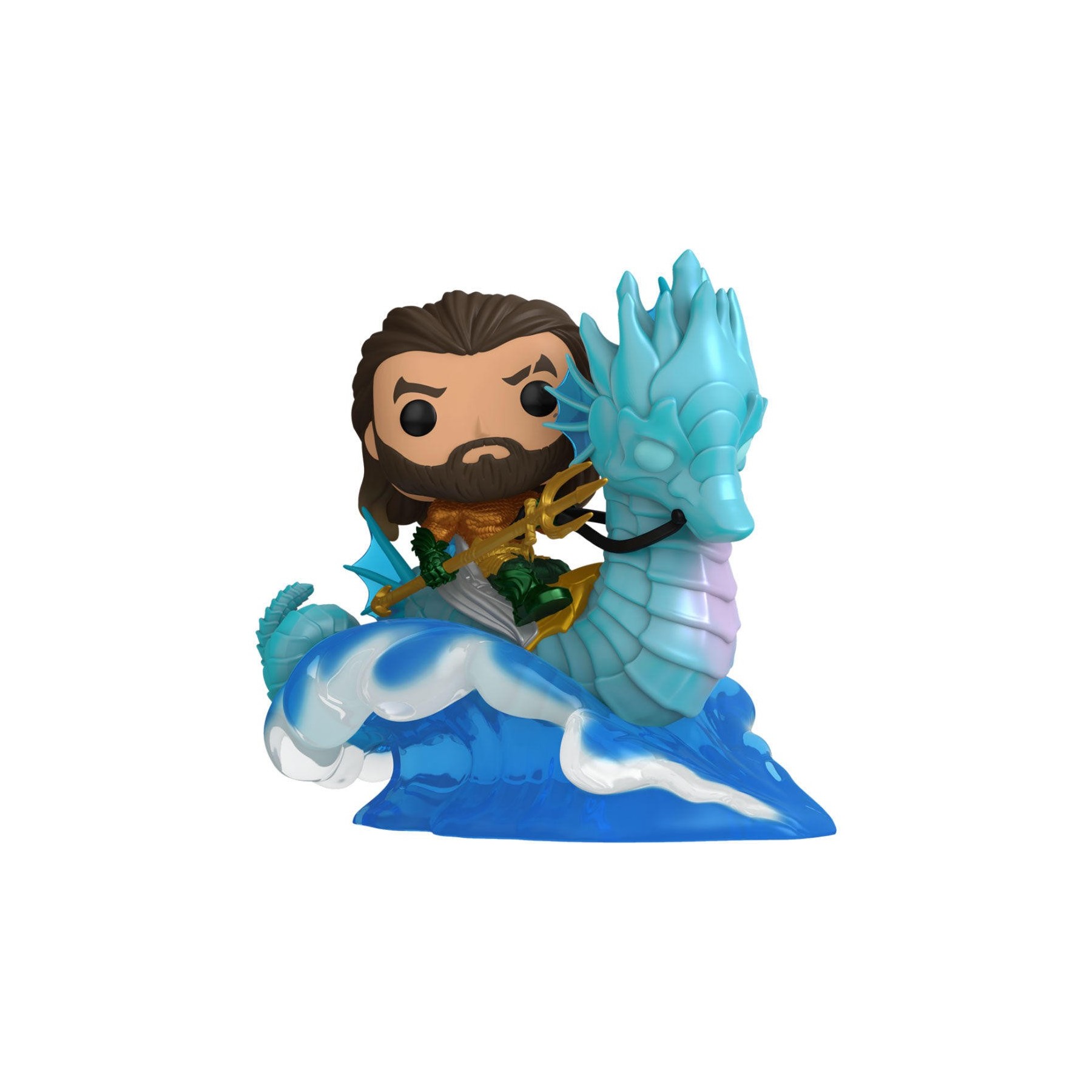 Figura Pop Ride Deluxe Dc Comics Aquaman Y El Reino Perdido