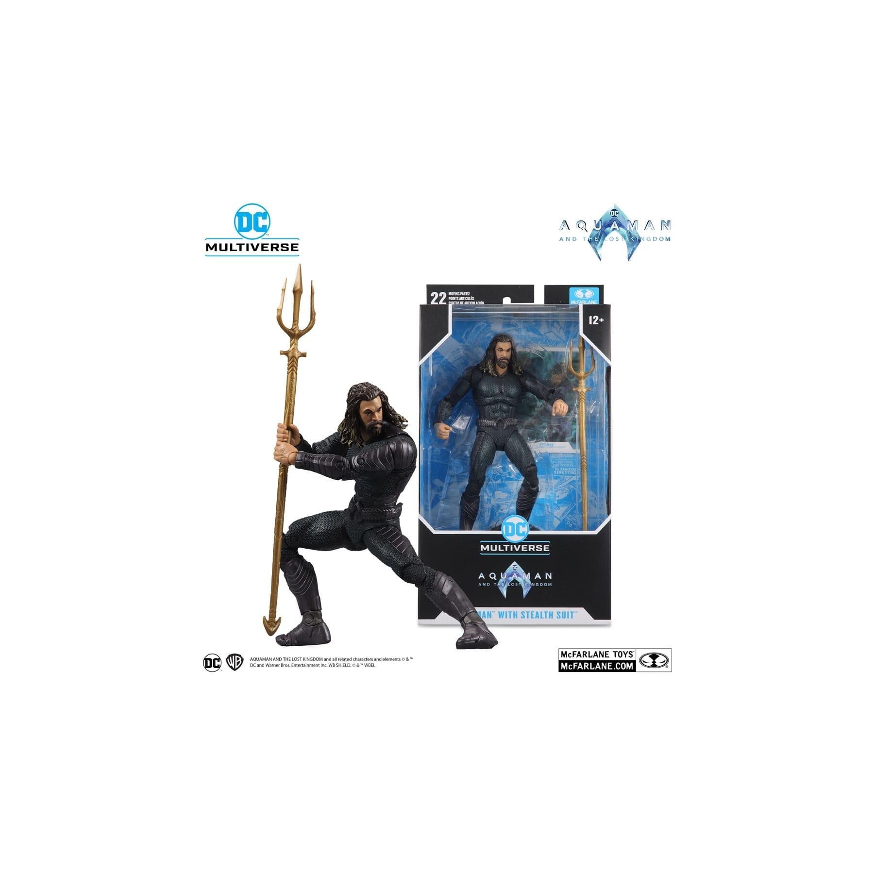 Figura Mcfarlane Toys Dc Aquaman 2 Movie 7In -  Aquaman Con