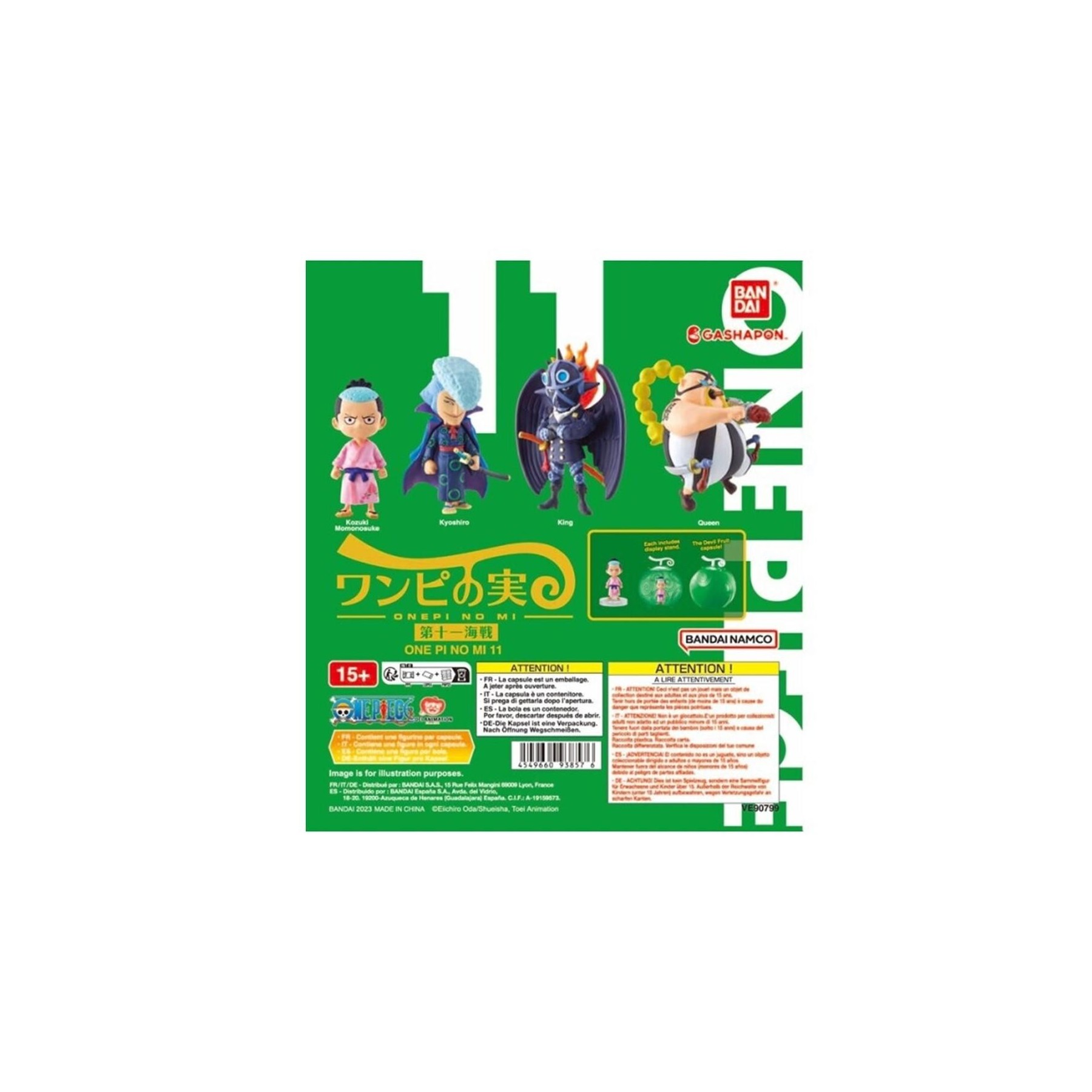 Set Gashapon Figuras Bandai Lote 20 Articulos One Piece No M