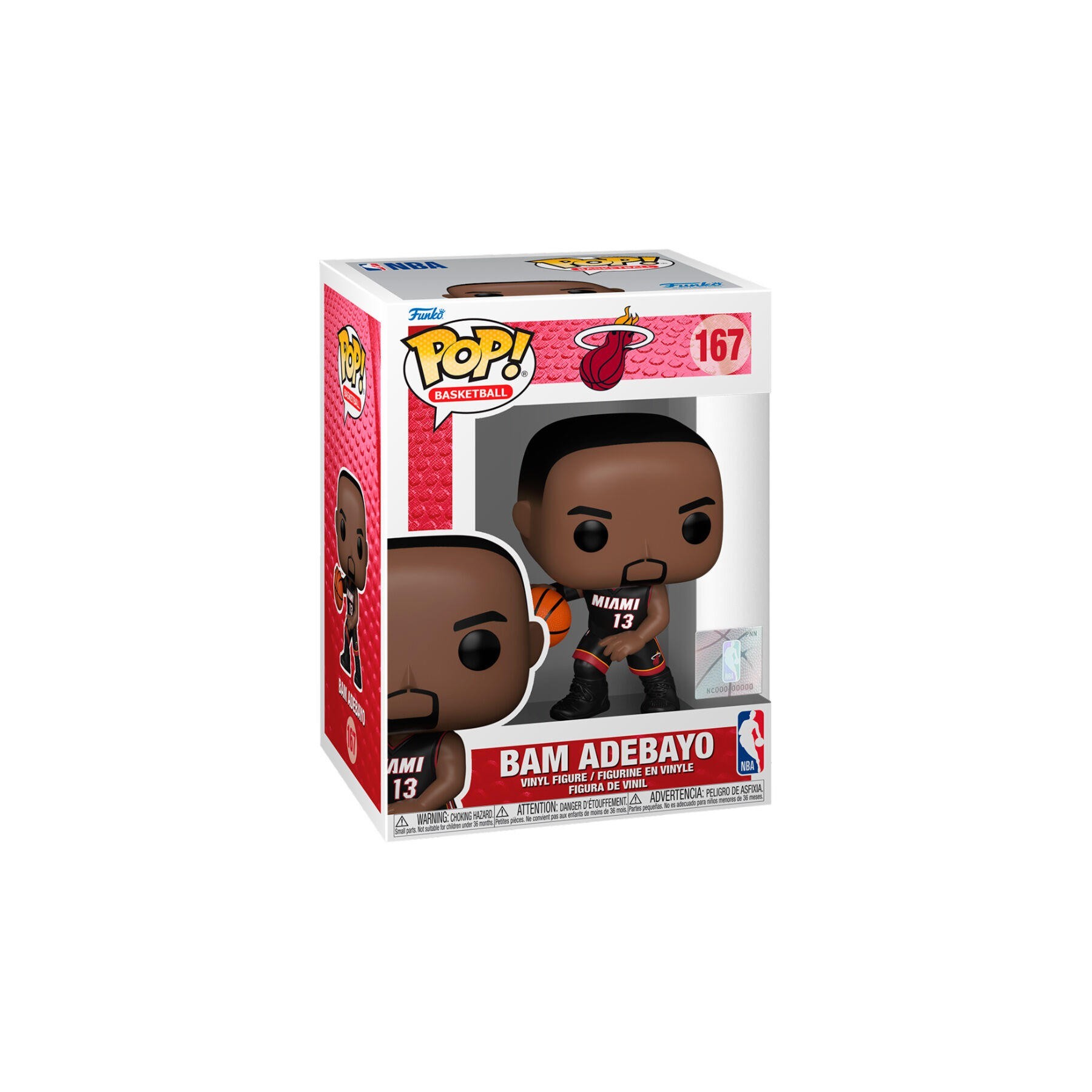 Figura Pop Nba Miami Heat Bam Adebayo