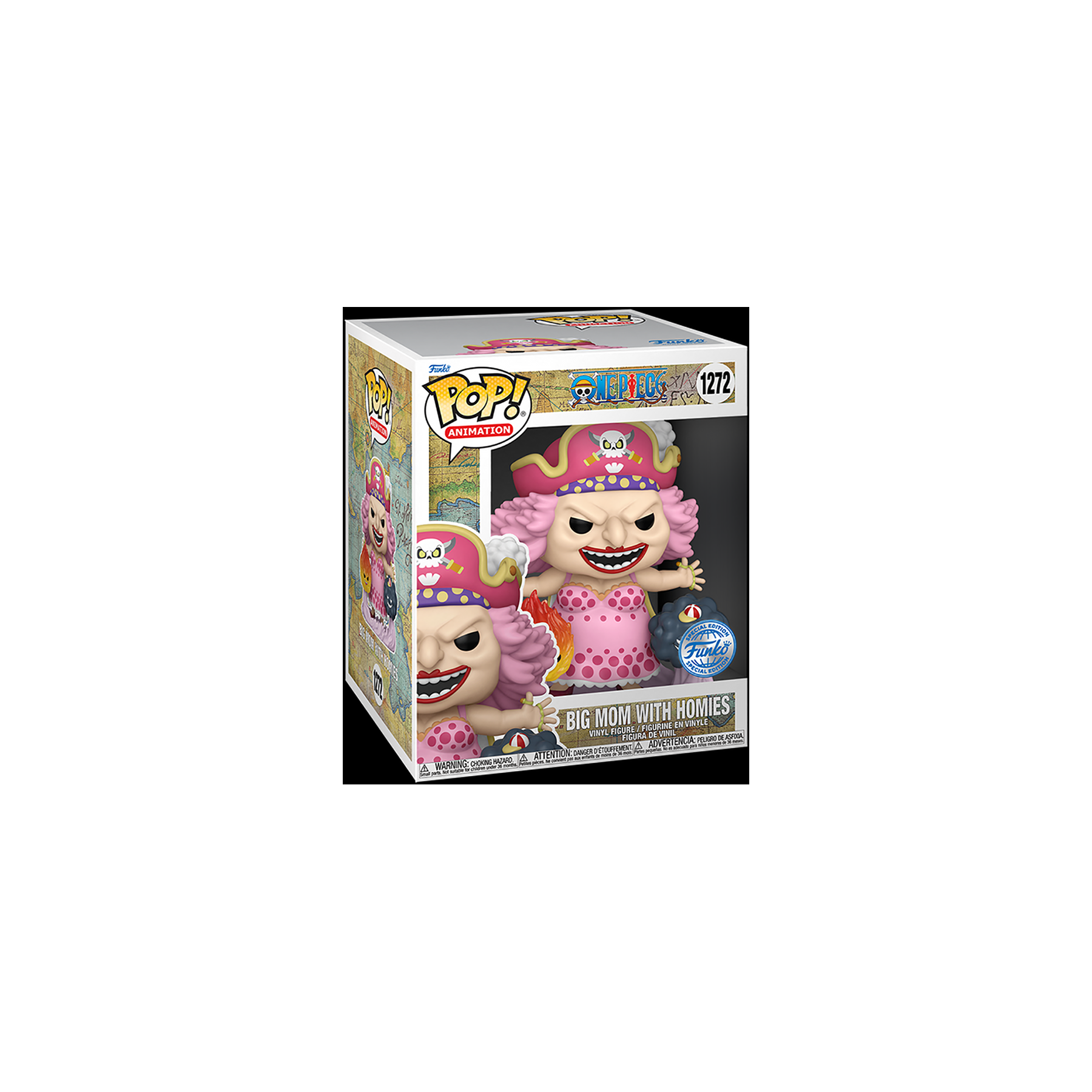 Figura Pop! Special Edition Big Mom Con Homies 15 Cm