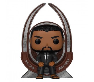 Funko Pop Black Panther T´Challa On Throne (1113) Dlx Exclus