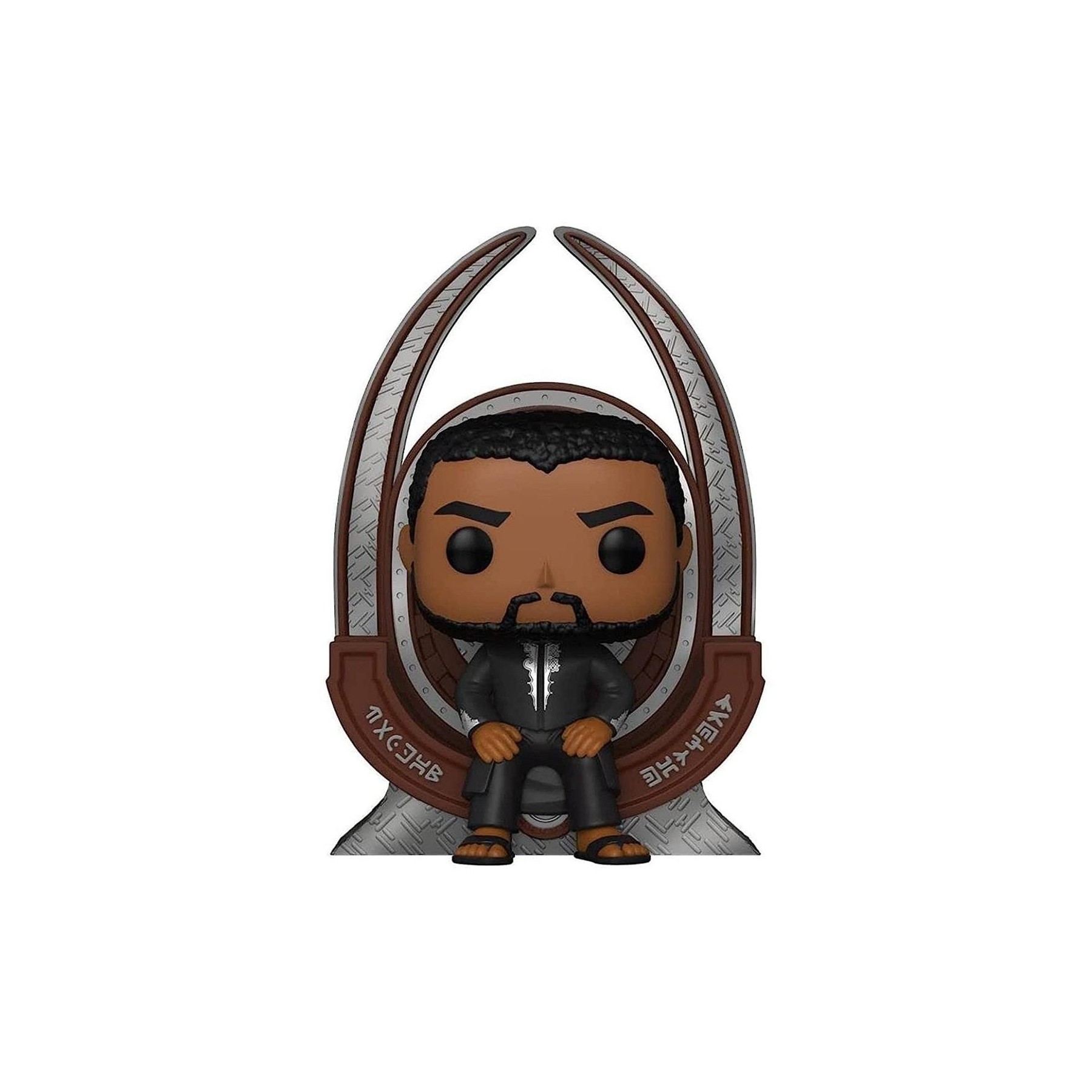 Funko Pop Black Panther T´Challa On Throne (1113) Dlx Exclus