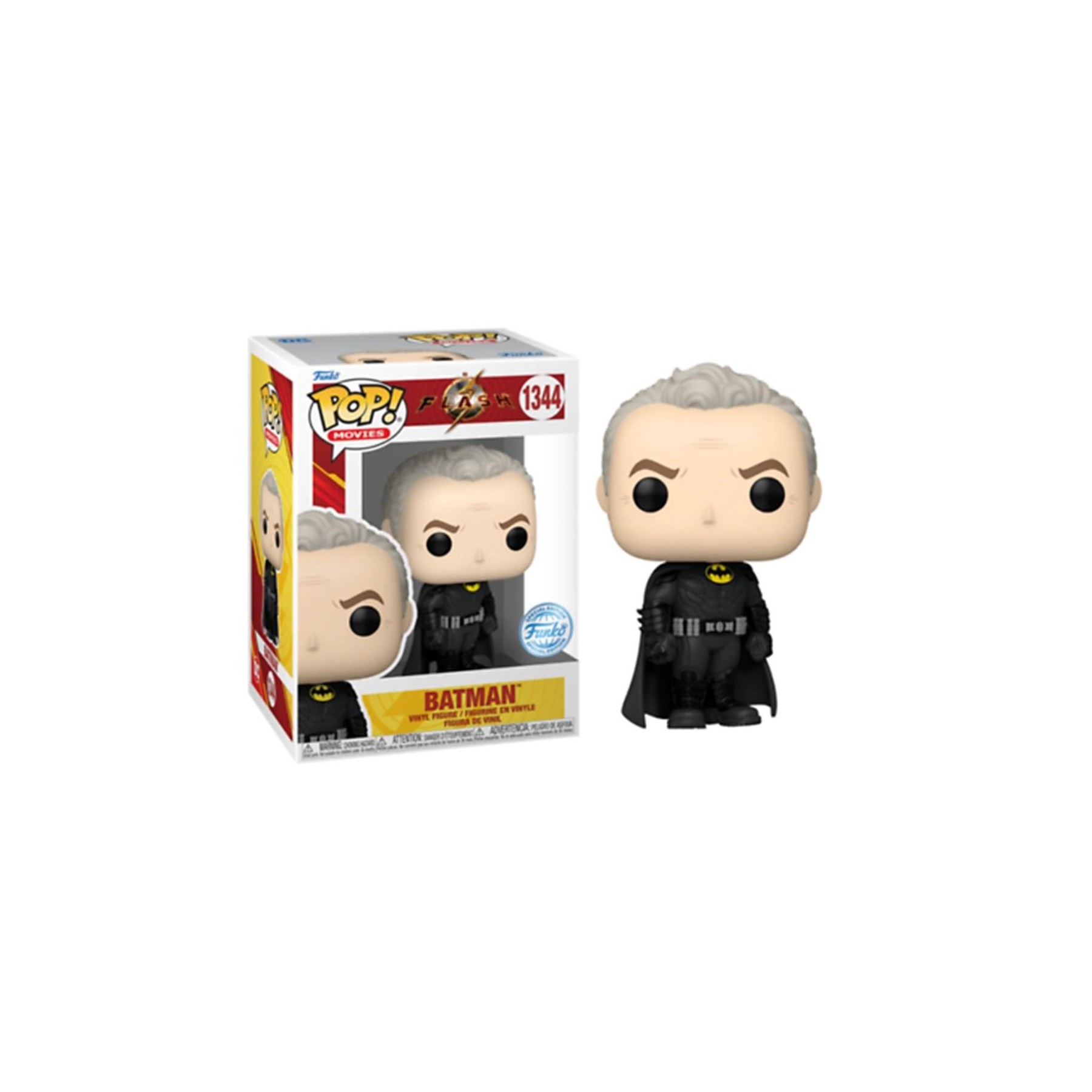 Funko Pop Dc Comics The Flash Batman (Keaton) Sin Mascara