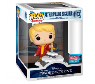 Figura Pop Deluxe Disney La Espada En La Piedra Arthur Pulli