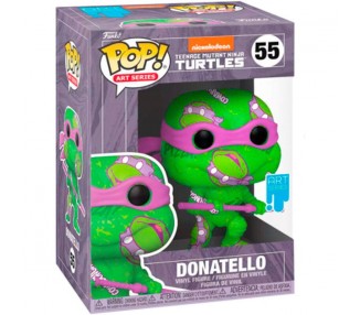 Figura Pop Tortugas Ninja Donatello Artist + Case Exclusive