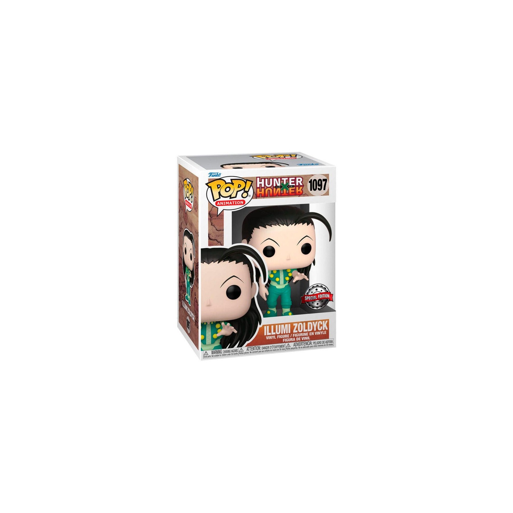 Figura Pop Hunter X Hunter Illumi Zoldyck Exclusive